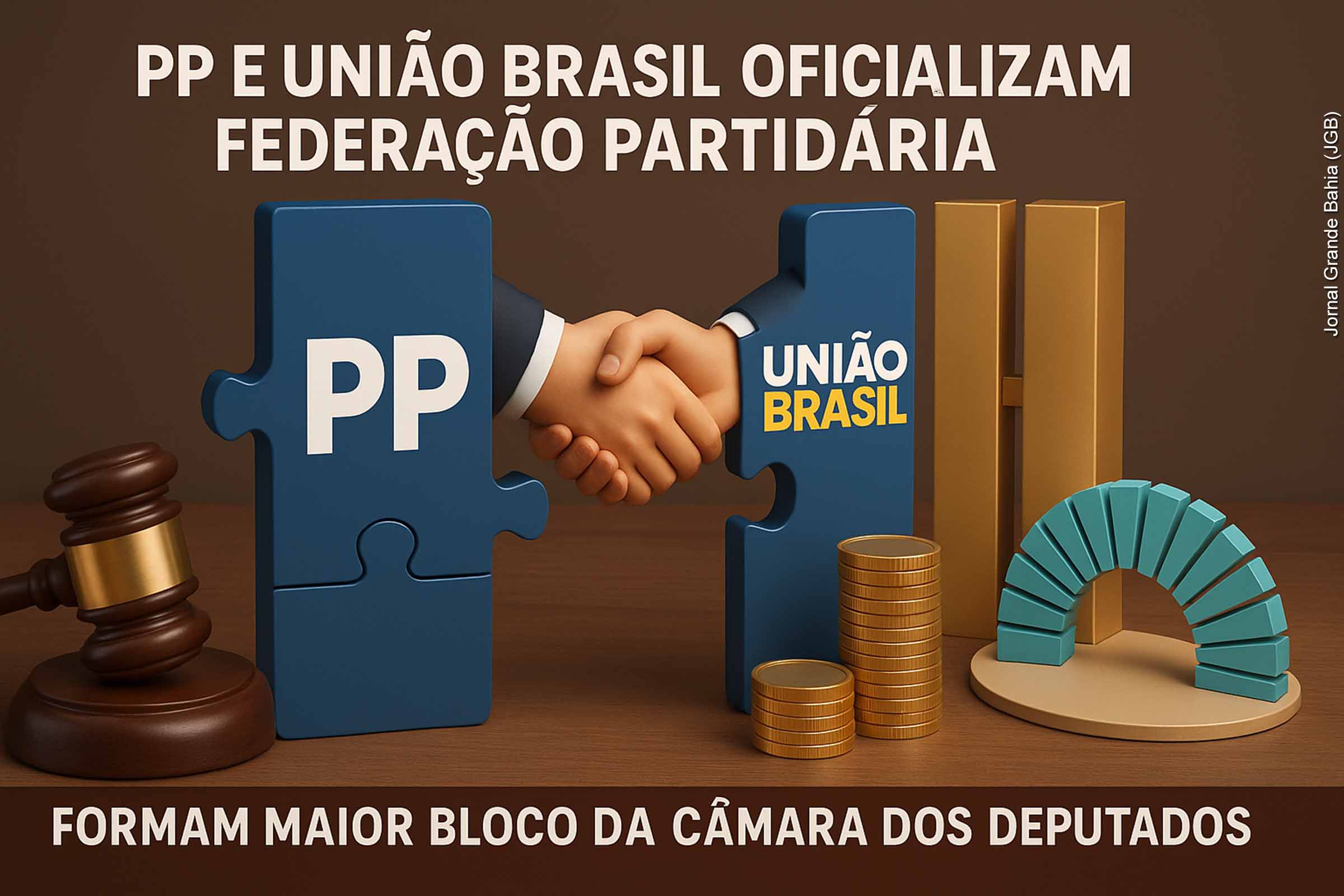PP e União Brasil consolidam federação com 108 deputados e 13 senadores
