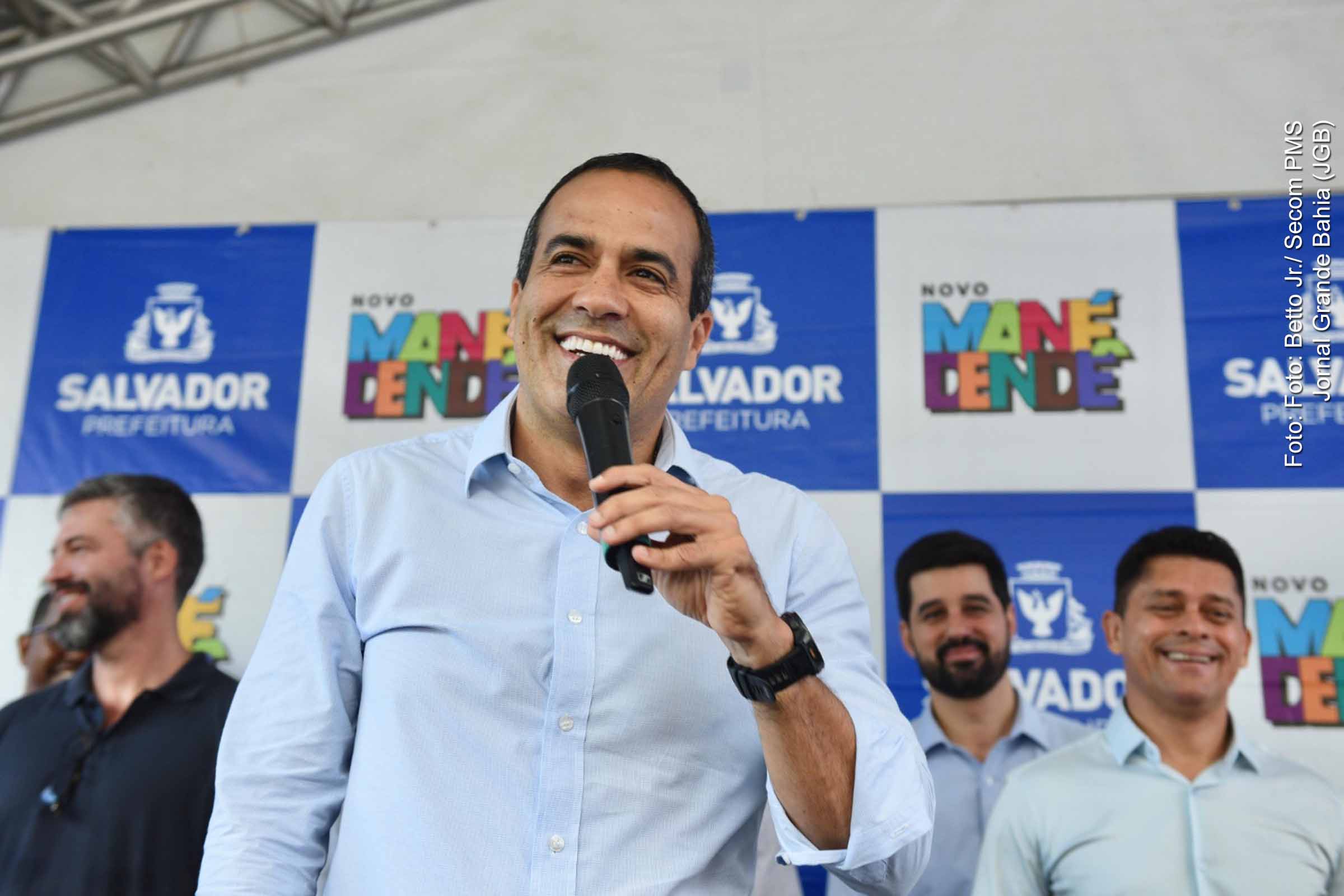 Prefeito Bruno Reis apresenta balanço de 100 dias com mais de 100 entregas em Salvador