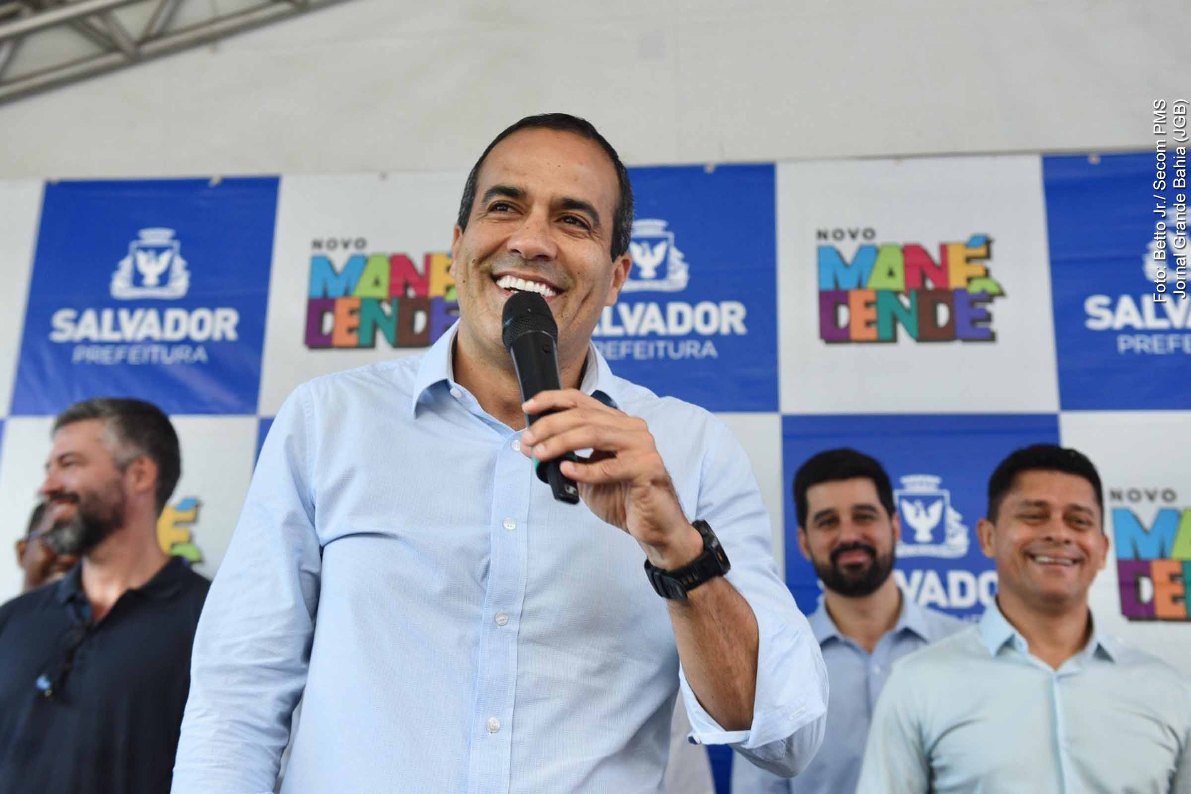 Aprovação de Bruno Reis em Salvador atinge 66%, aponta pesquisa Real Time Big Data