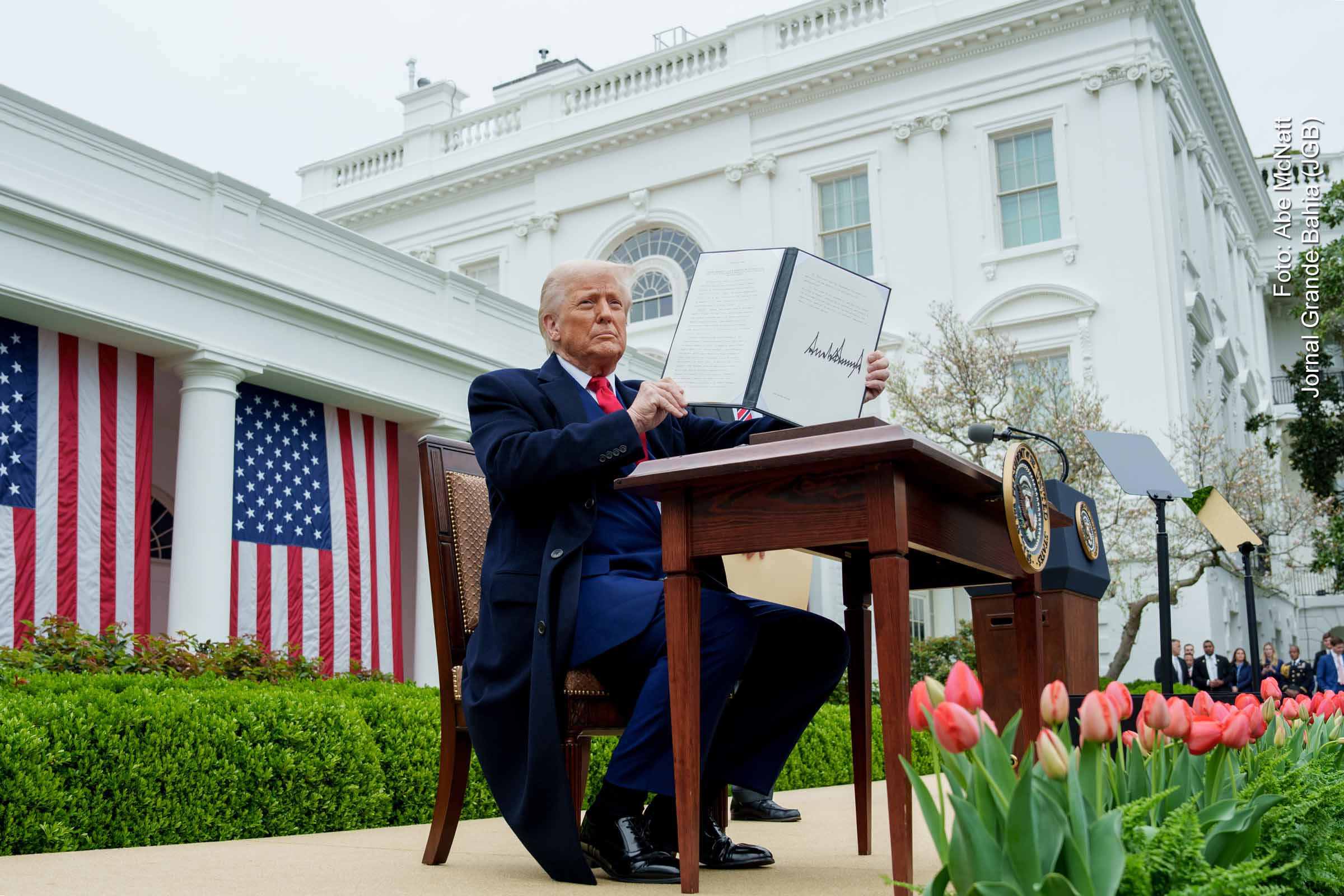 Mercados globais reagem a tarifas de 104% dos EUA contra a China; Dólar chega a R$ 6 no Brasil e aumenta pressão sobre economia mundial