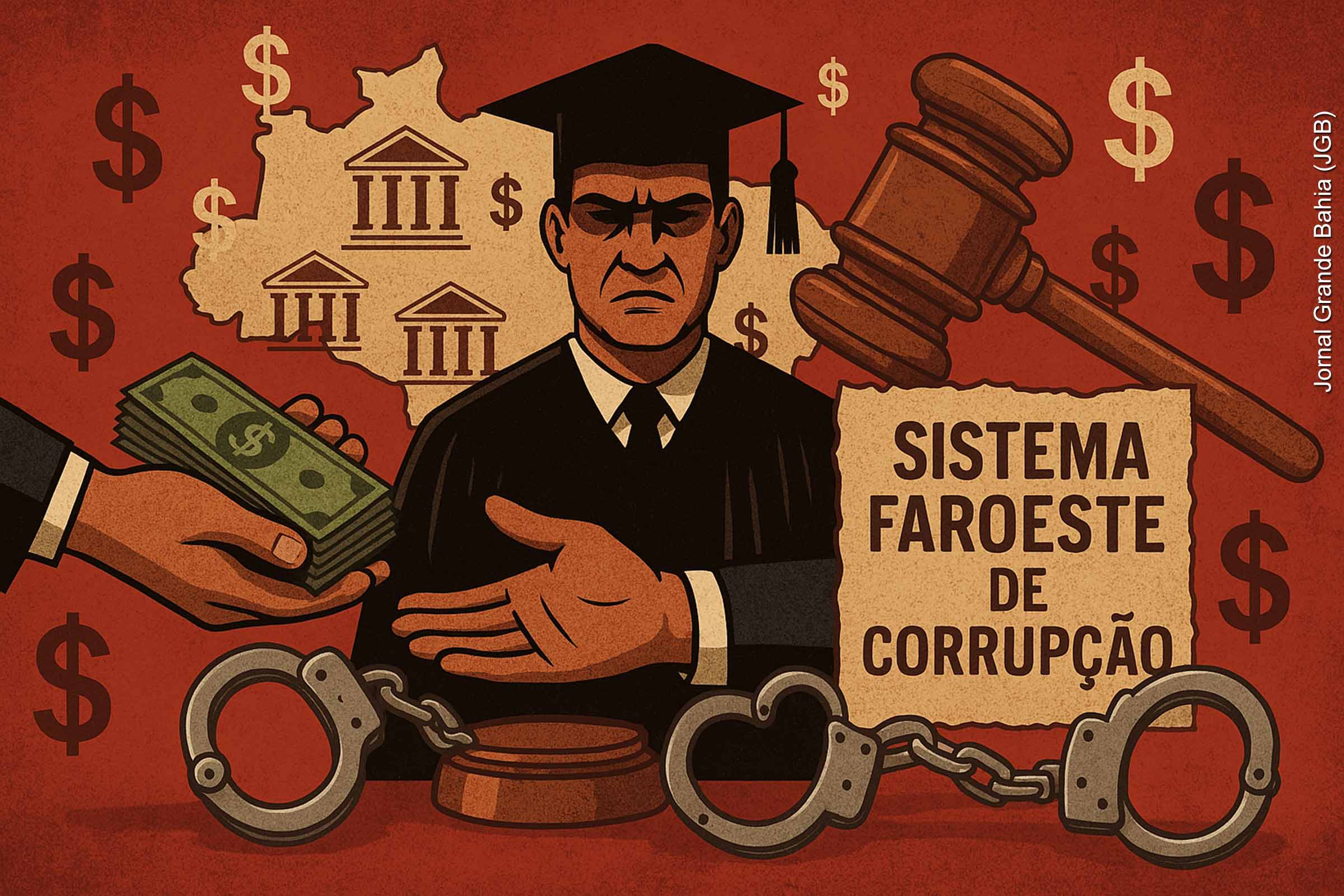 Sistema Faroeste de Corrupção no Judiciário: Investigações sobre venda de decisões atingem 14 Tribunais de Justiça no Brasil