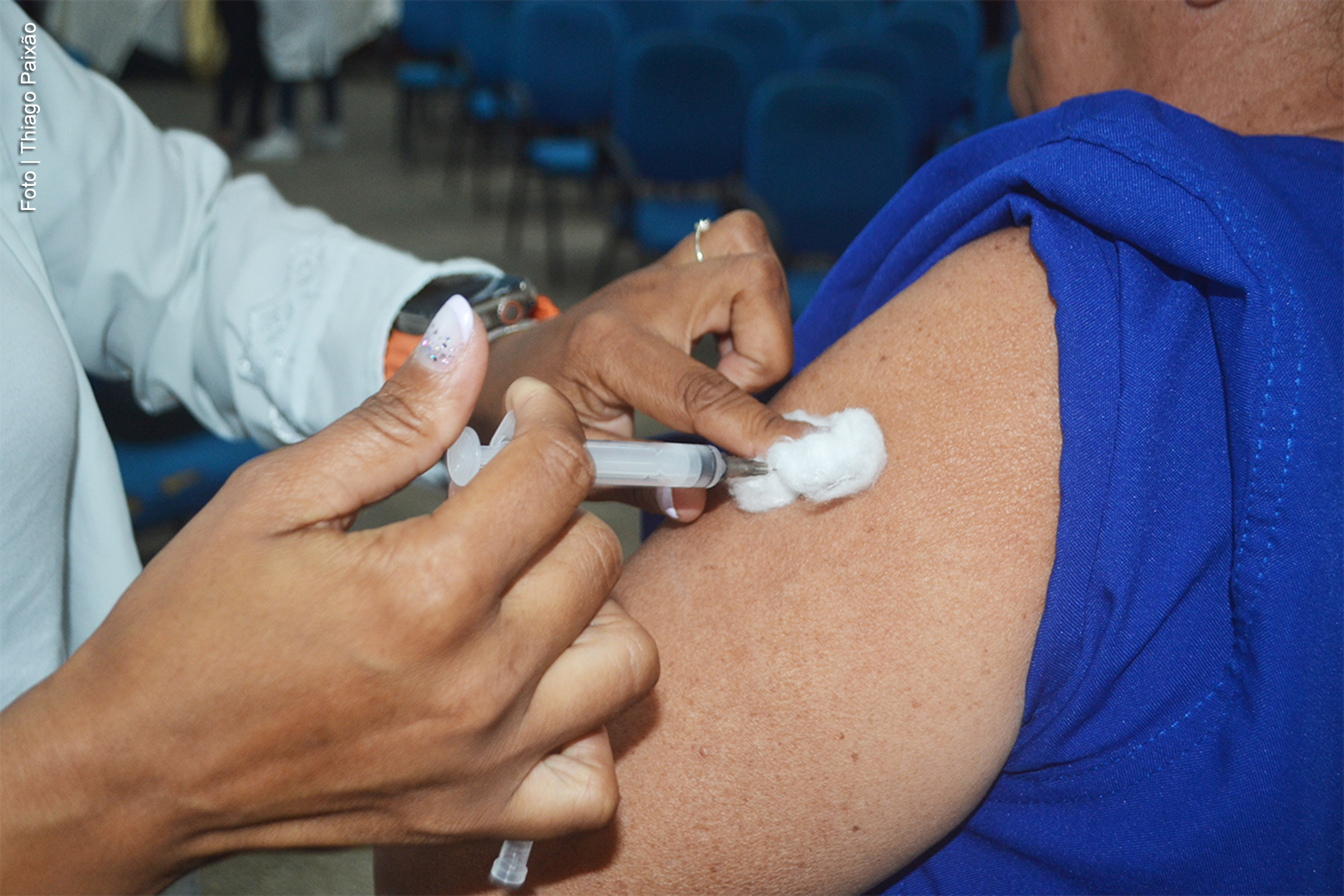 Imunização é recomendada para foliões e profissionais que irão atuar durante a festa em Feira de Santana.