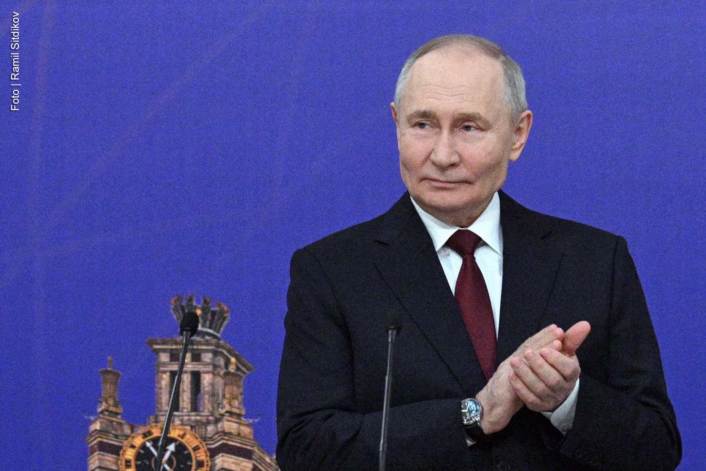 Presidente Vladimir Putin decreta cessar-fogo de três dias na Ucrânia durante celebrações do Dia da Vitória