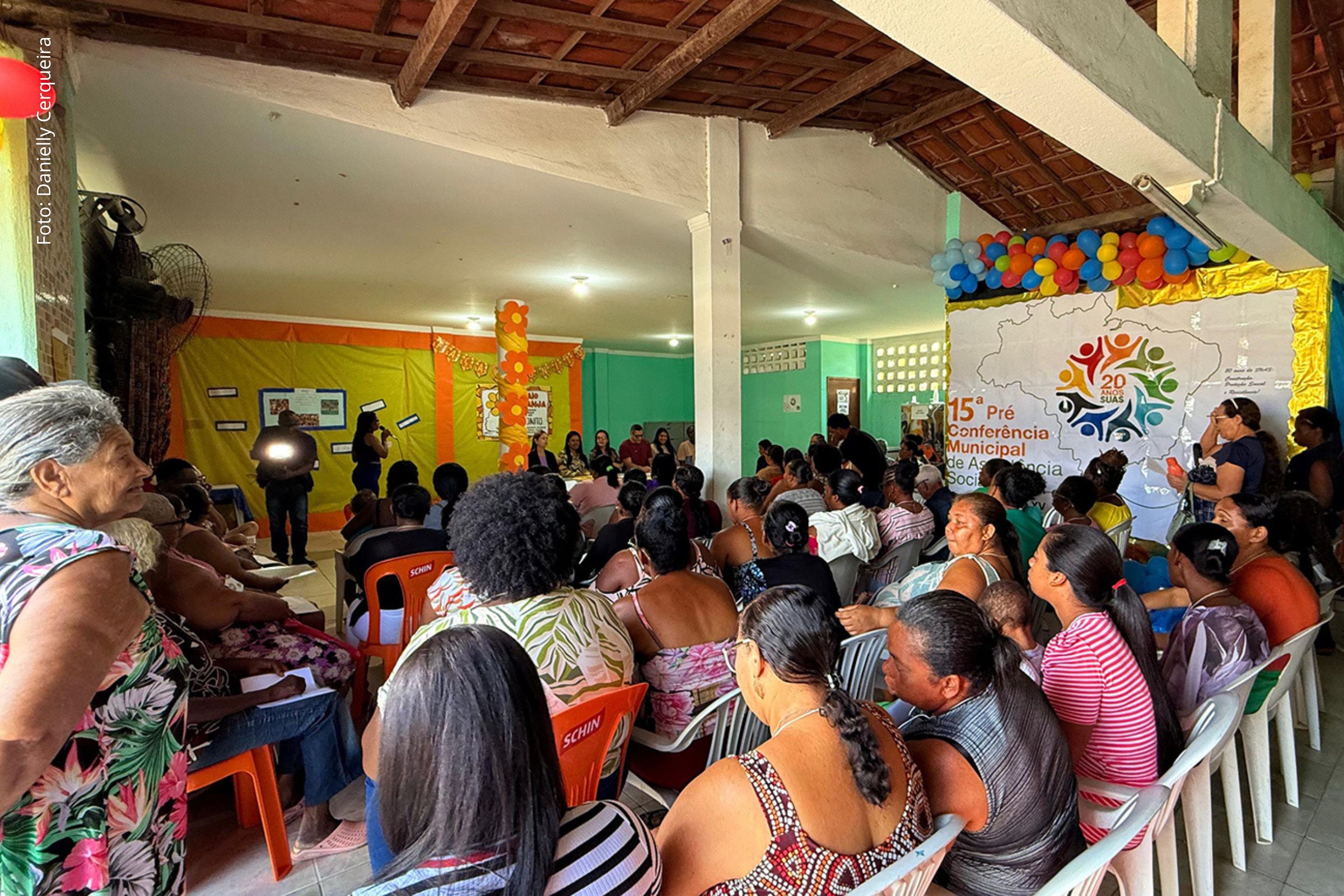 Feira de Santana: CRAS do Distrito de São José realiza 15ª Pré-Conferência de Assistência Social