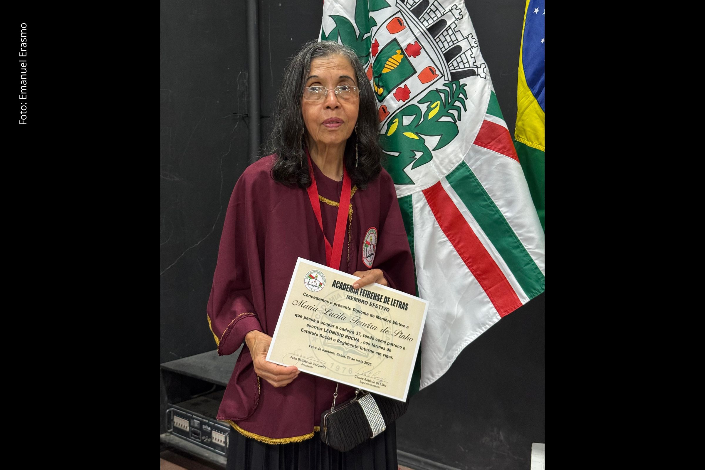 Cerimônia de posse ocorreu na quinta-feira (29/05/2025) no Centro Comunitário Ederval Falcão, em Feira de Santana.