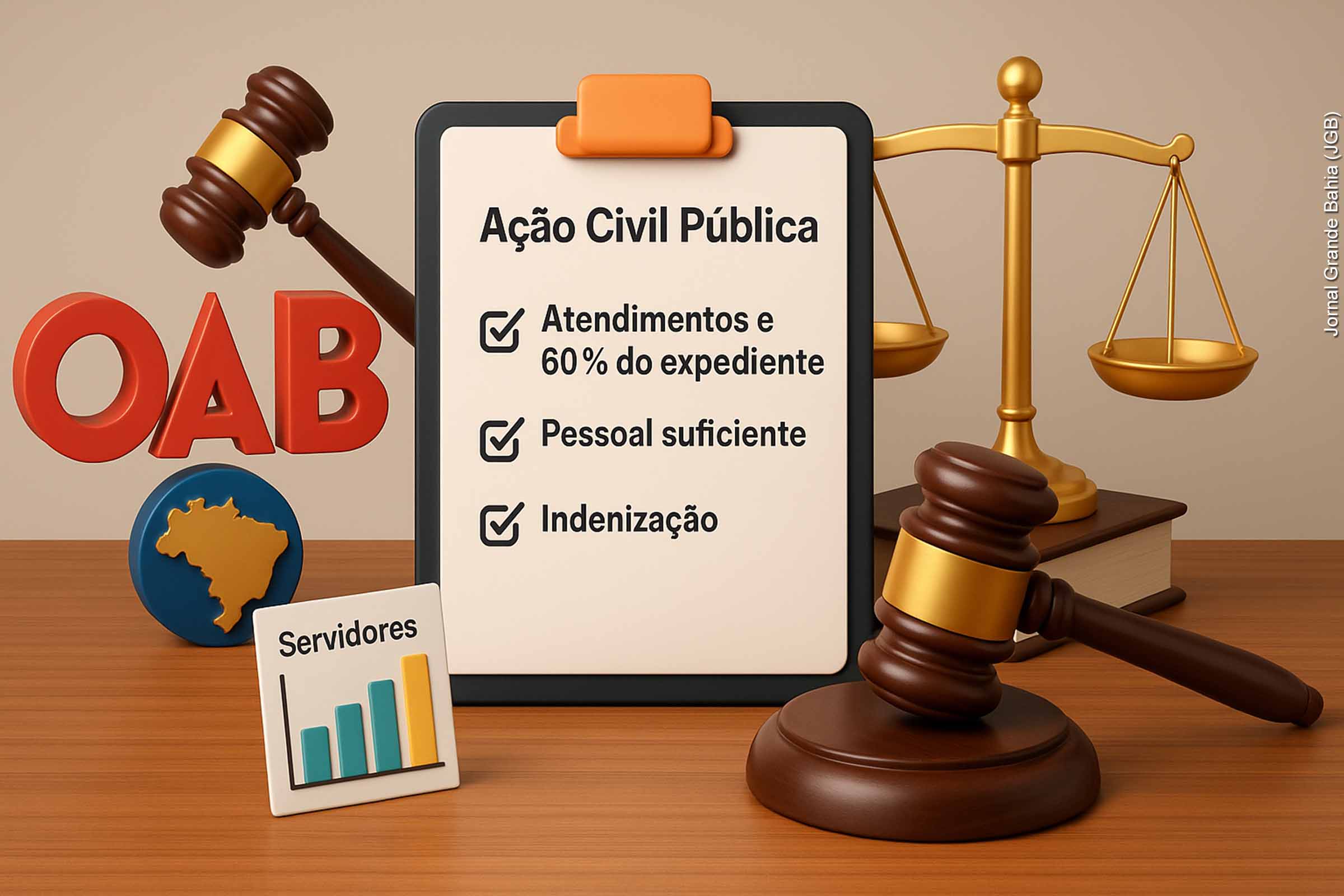 Ação da OAB Bahia resulta em decisão judicial sobre greve dos servidores do Judiciário da Bahia