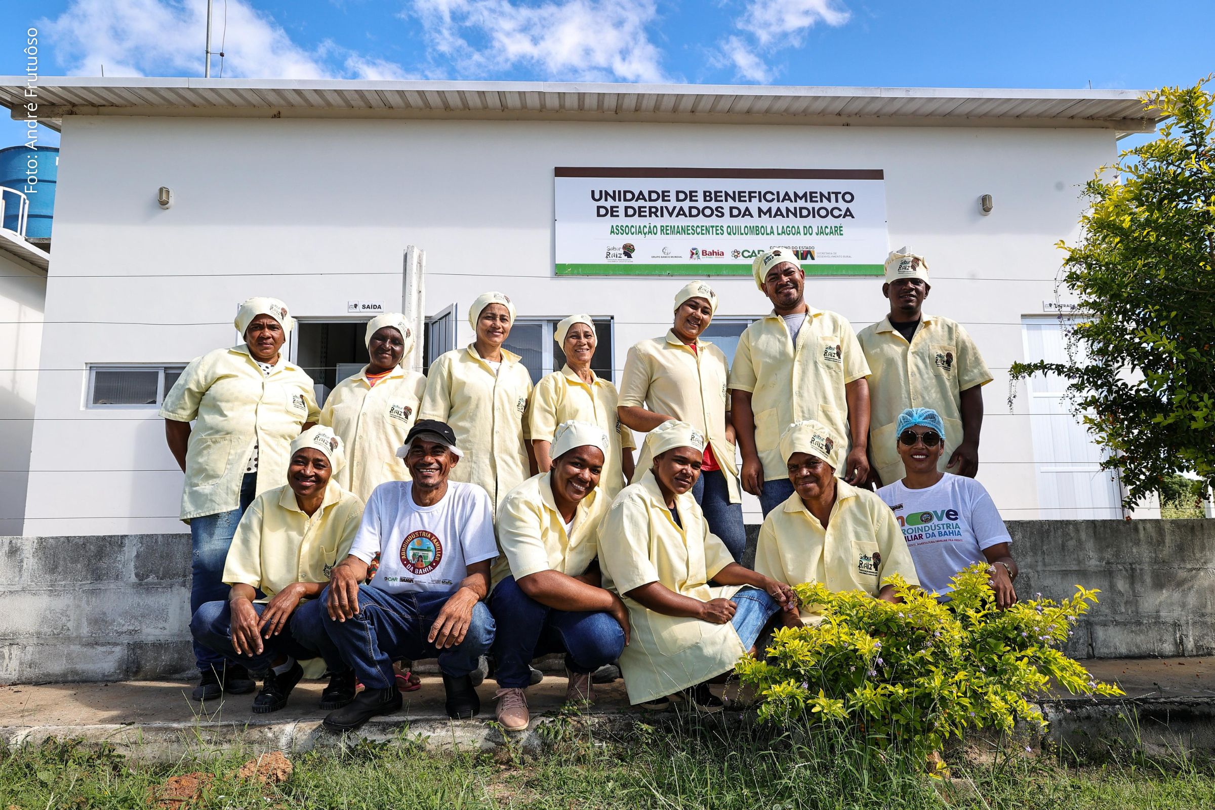 Unidade da Associação Quilombola Lagoa do Jacaré entrega mais de uma tonelada de alimentos por mês à rede pública de ensino.