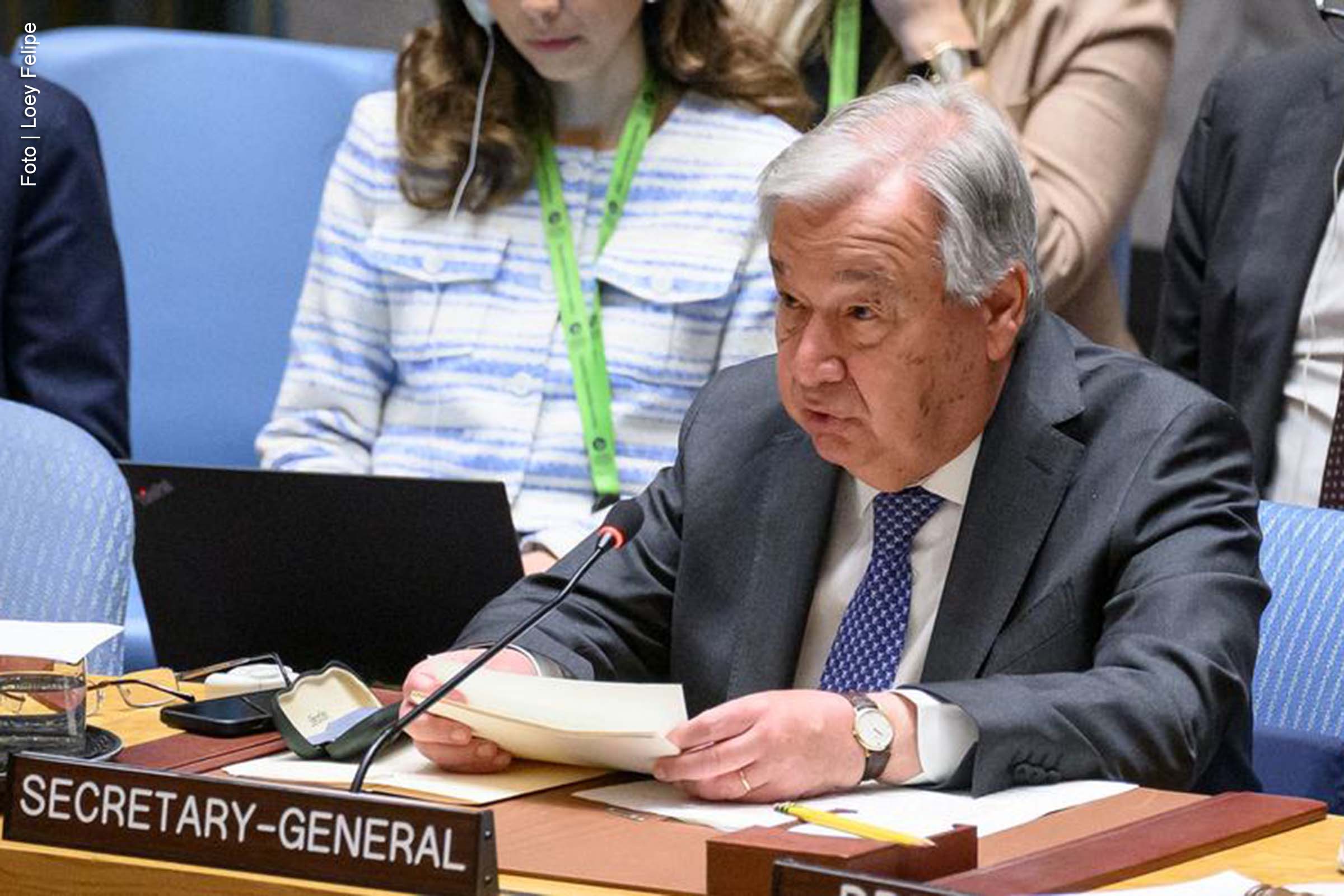 ONU reforça apelo por solução de dois Estados entre Israel e Palestina