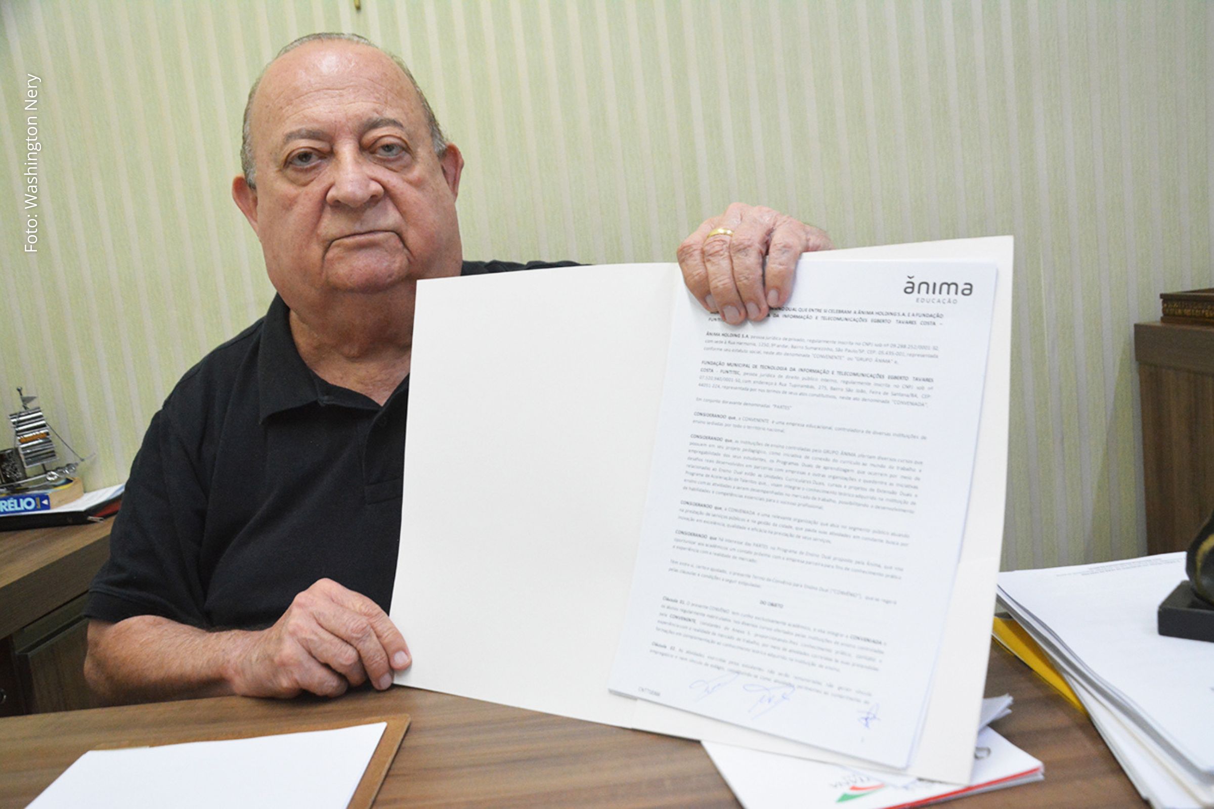 FUNTITEC firma convênio com UNIFACS para implantação do Programa de Ensino Dual em Feira de Santana