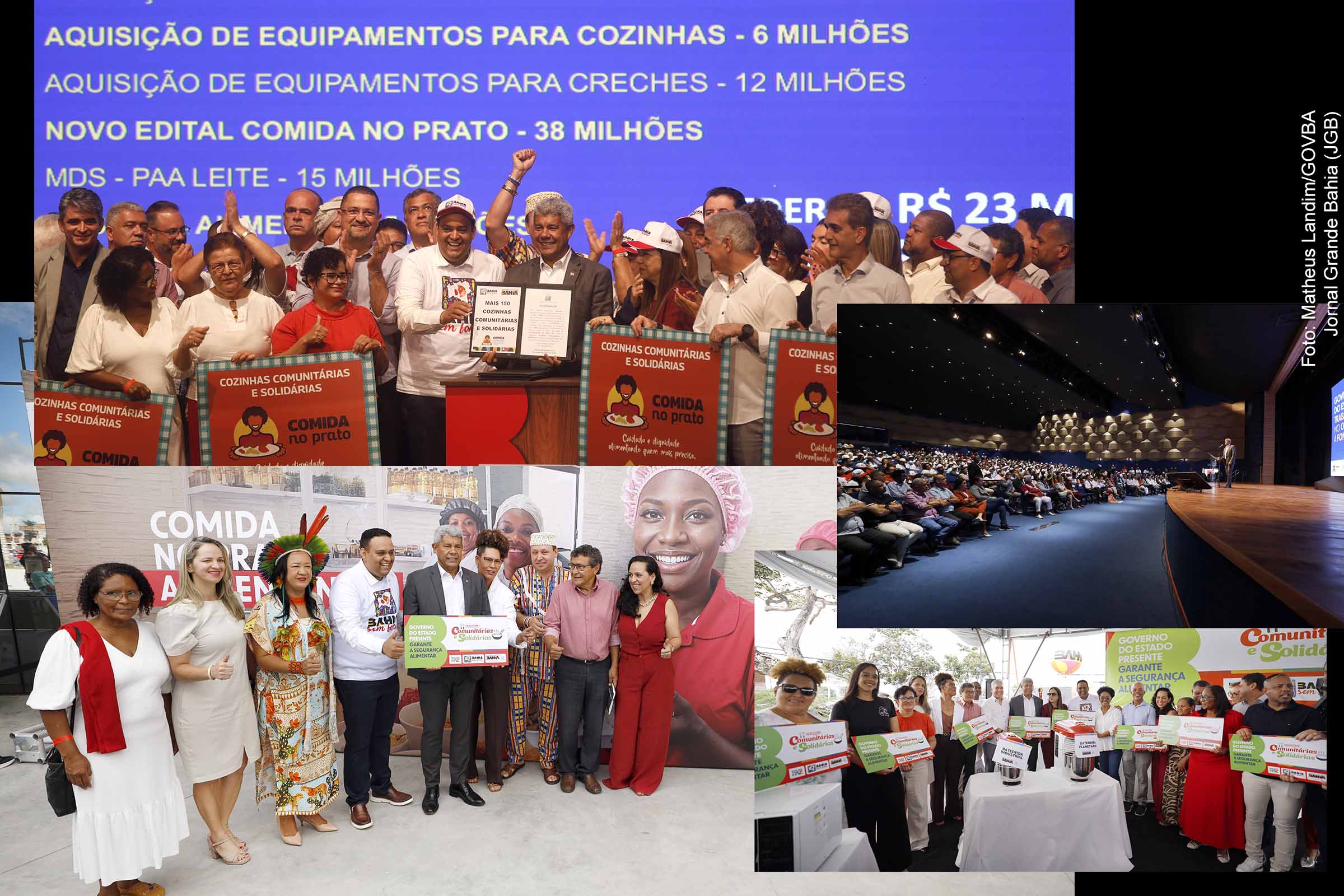 Governador Jerônimo anuncia R$ 150 milhões em ações do programa Bahia Sem Fome durante agenda em Feira de Santana