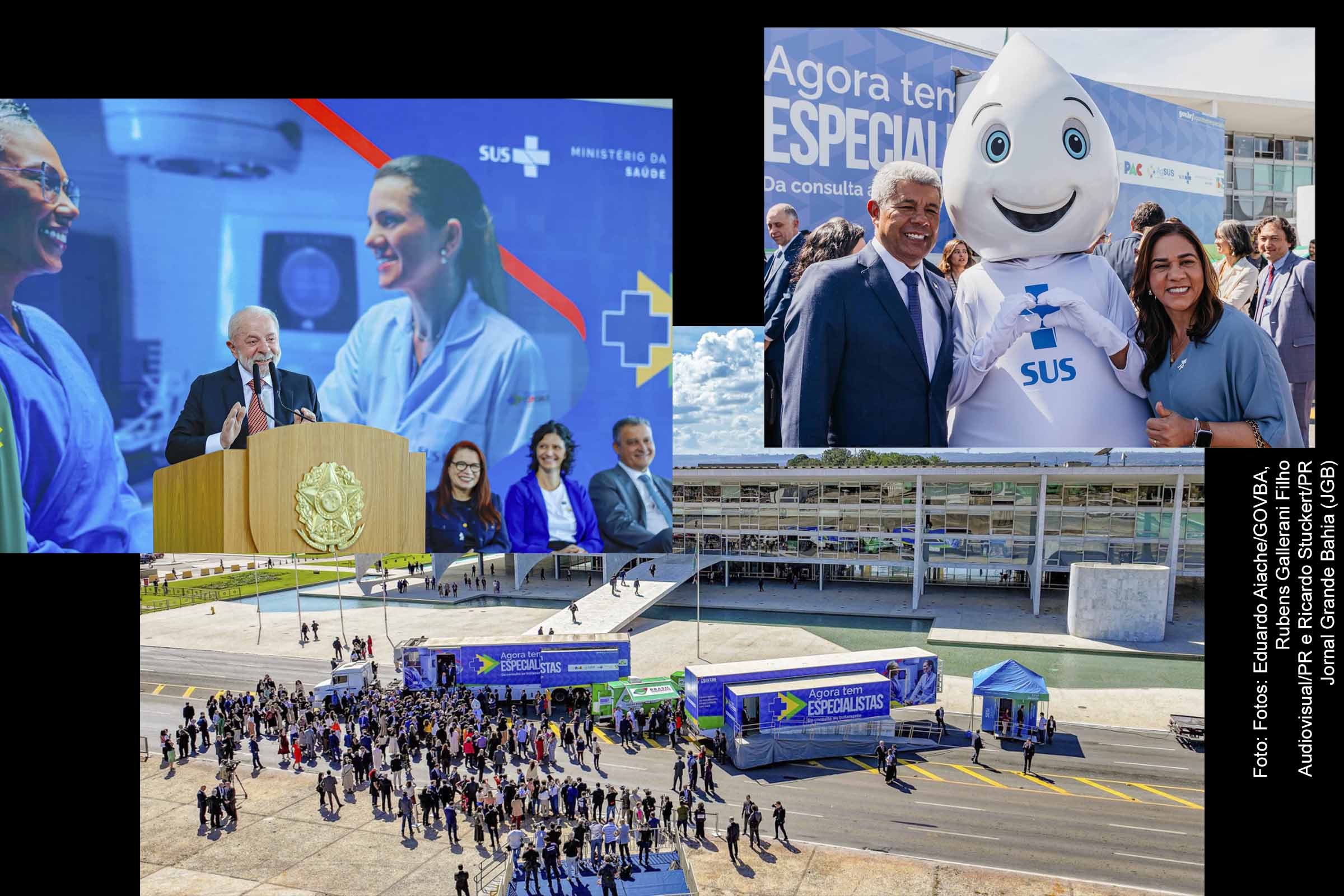 Governo Lula lança programa Agora Tem Especialistas para ampliar atendimento no SUS com presença do governador Jerônimo