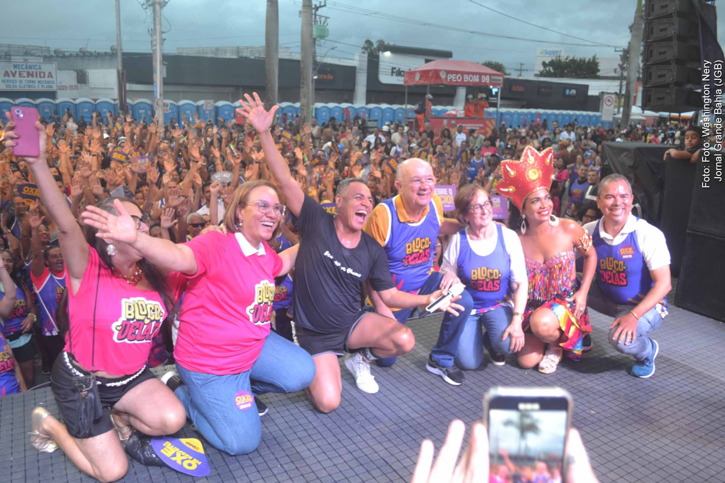 Palco Luciano Mello destaca ações pela igualdade de gênero na Micareta 2025 de Feira de Santana