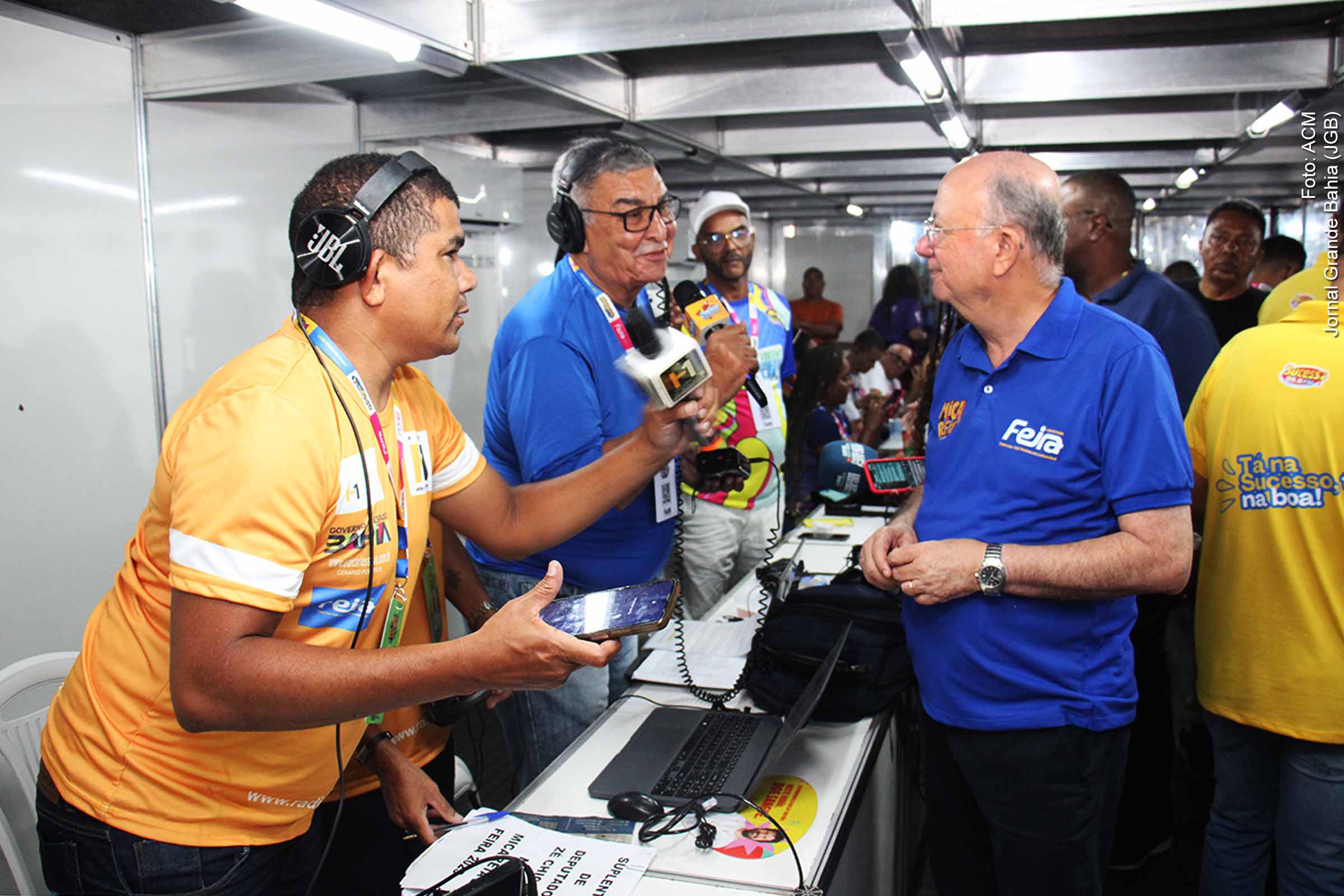Camarote da Imprensa garante infraestrutura e valorização profissional durante a Micareta 2025 de Feira de Santana
