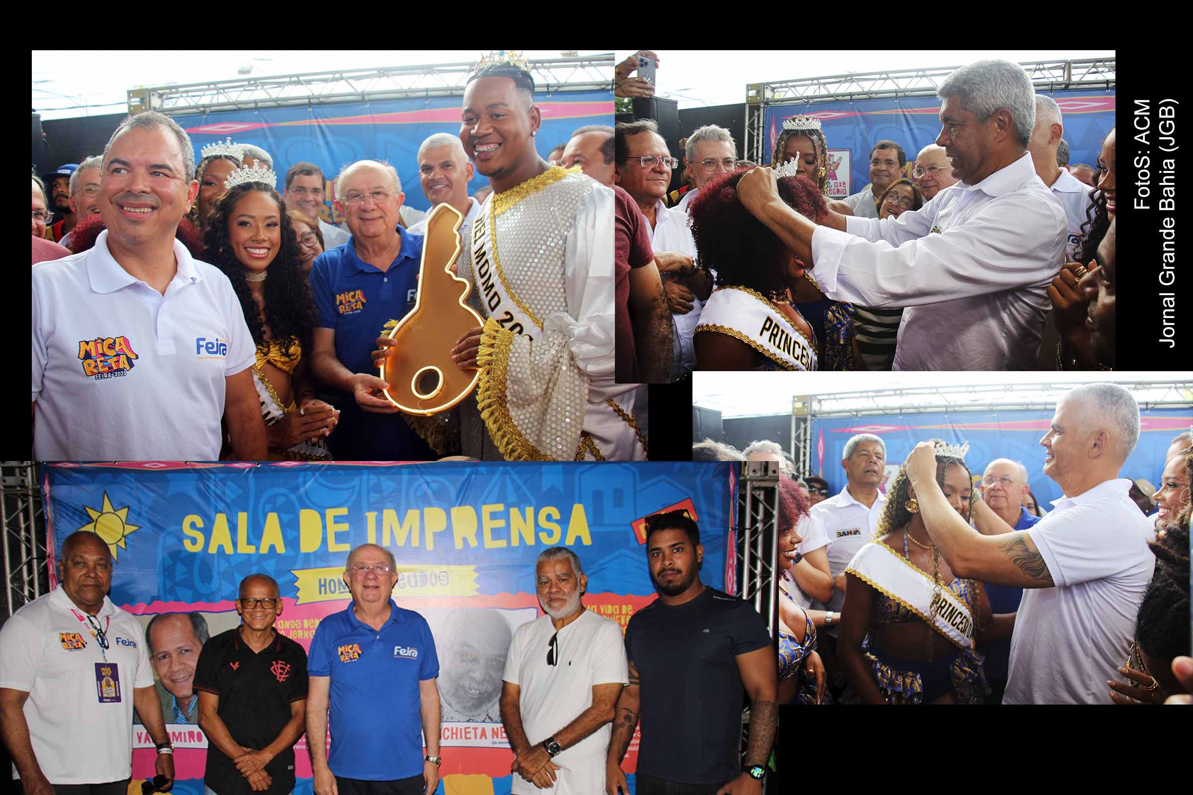 Abertura oficial marca início das festividades que se estendem até segunda-feira (05/05/2025).