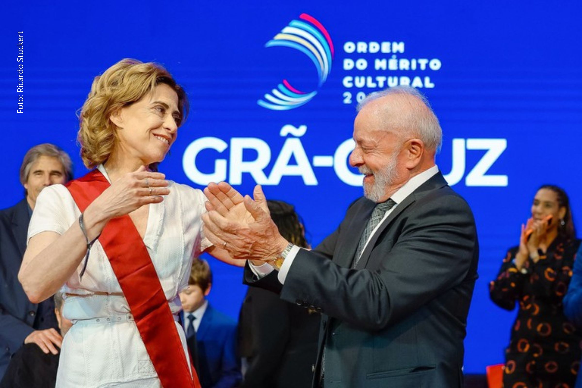 Atriz Fernanda Torres, protagonista do filme Ainda Estou Aqui, ganhador do Oscar, foi uma das premiadas durante a cerimônia.
