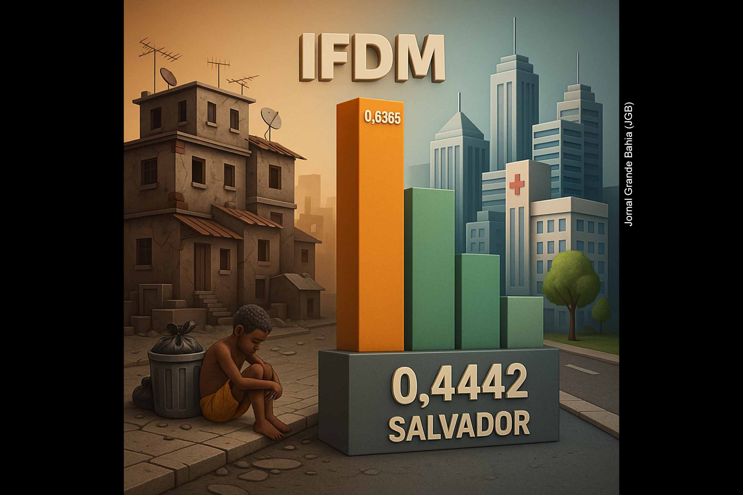 Salvador é criticada por desempenho socioeconômico: Deputado Robinson Almeida responsabiliza gestões do União Brasil