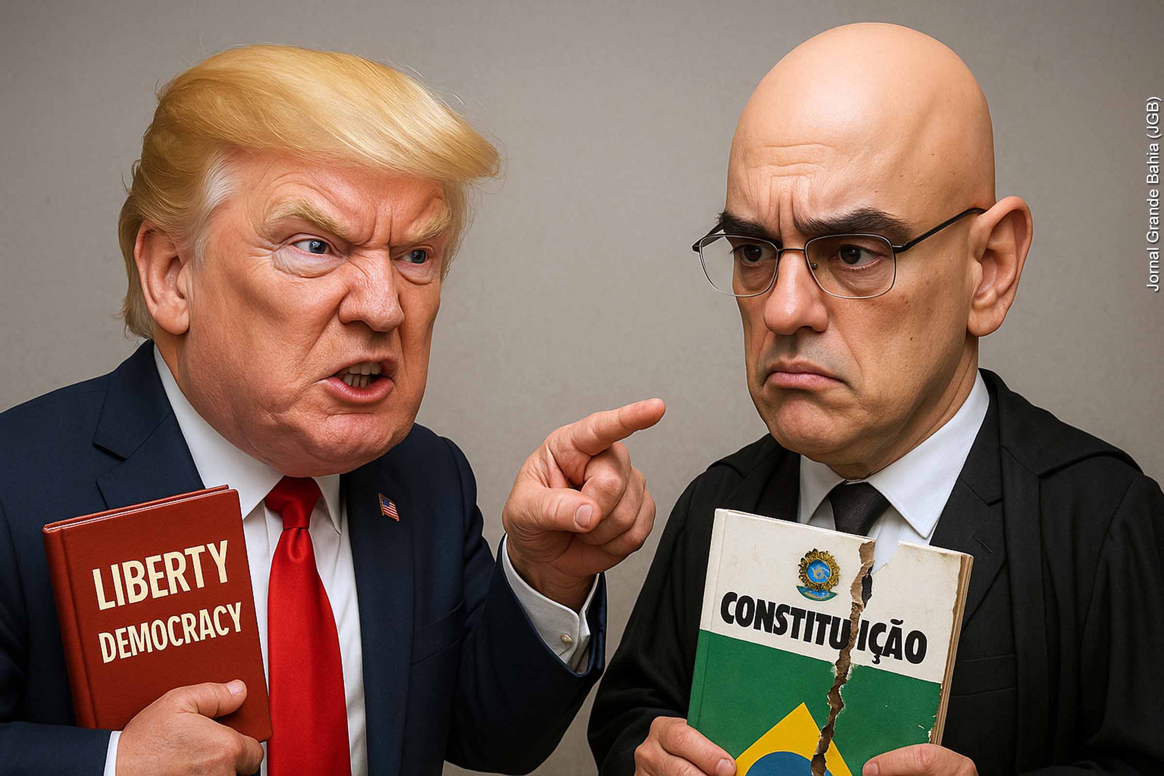 Sanções dos EUA ao ministro do STF Alexandre de Moraes geram alerta diplomático; Presidente Donald Trump age para defender liberdade e democracia