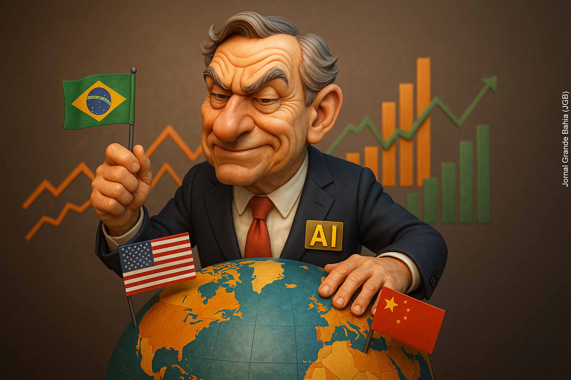 A crescente influência da Inteligência Artificial gera debates sobre seus efeitos sociais, econômicos e geopolíticos. O domínio tecnológico está nas mãos das grandes potências, enquanto países em desenvolvimento enfrentam desafios para acompanhar essa transformação. No Brasil, apesar da criação de unicórnios e iniciativas de pesquisa em São Paulo, a ausência de grandes empresas no setor revela uma desvantagem estrutural. A IA promete produtividade, mas também traz riscos como desemprego e ampliação da desigualdade global.