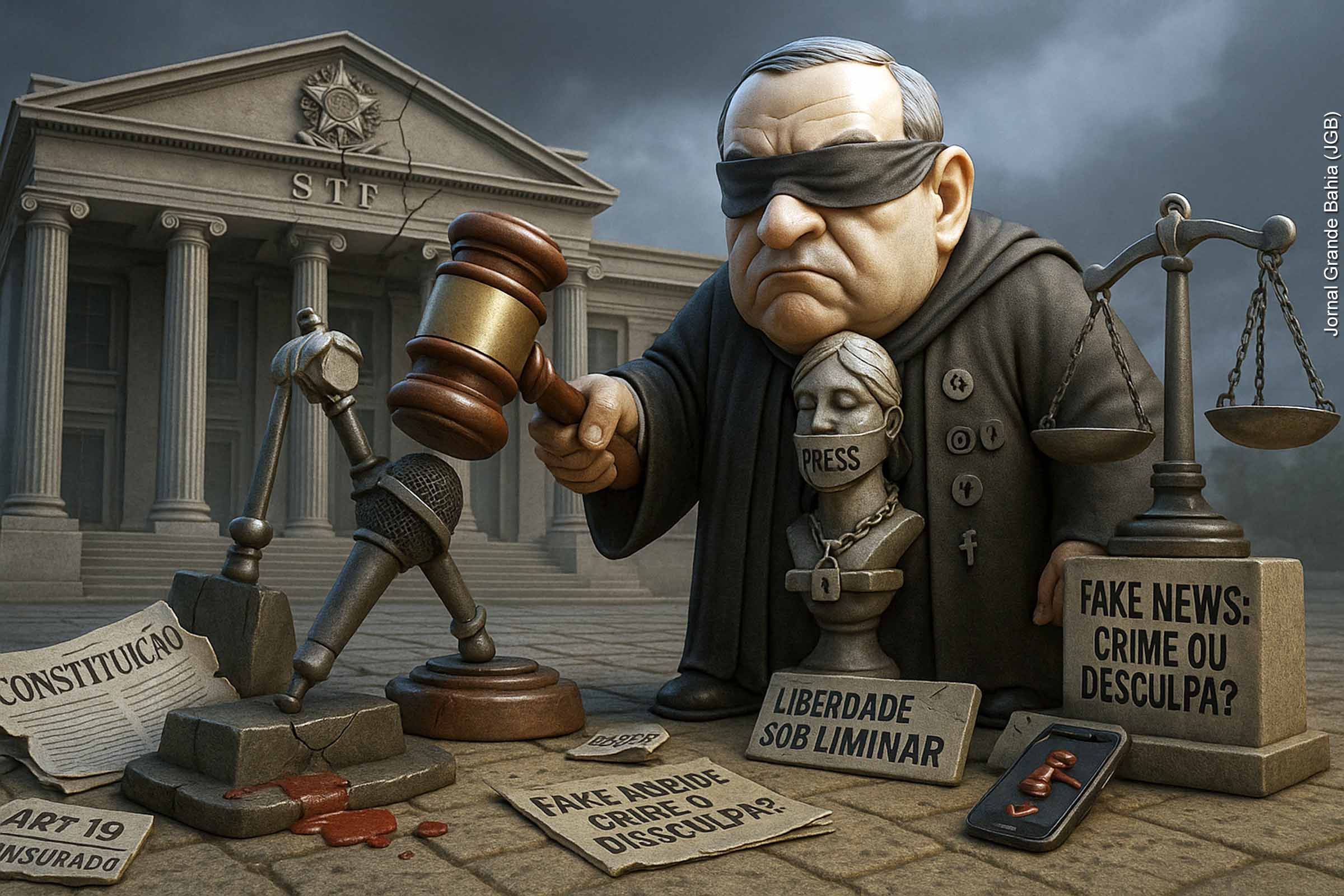 Análise doutrinária do voto do ministro do STF André Mendonça em defesa da Liberdade de Expressão e crítica ao Ativismo Judicial | Por Carlos Augusto