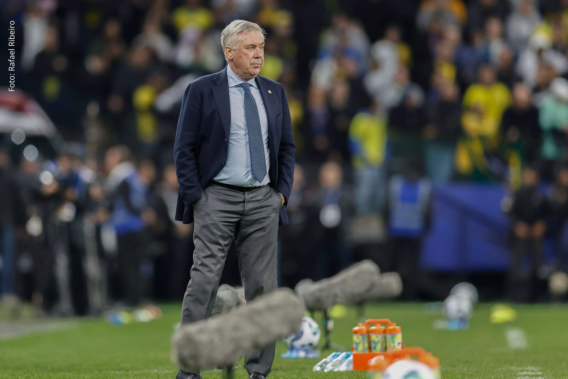 Ancelotti avalia vitória do Brasil sobre o Paraguai como atuação completa e agradece apoio da torcida