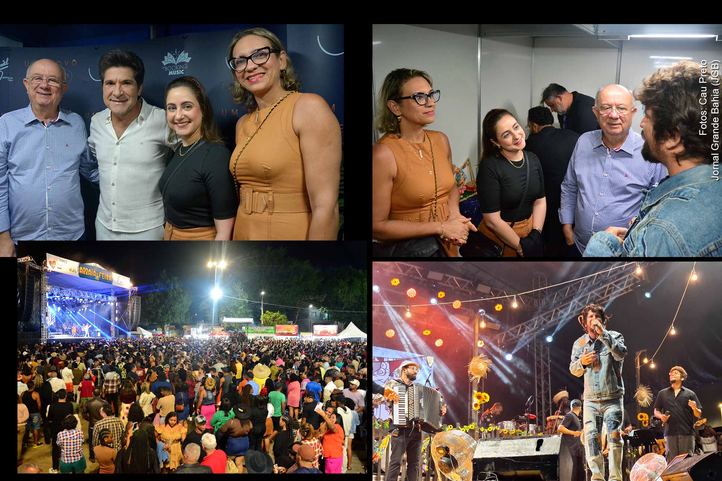 Daniel e Saulo realizam shows na edição 2025 do Arraiá de Feira de Santana no Distrito de São José; Prefeito José Ronaldo participa da festa junina que também agita Tiquaruçu