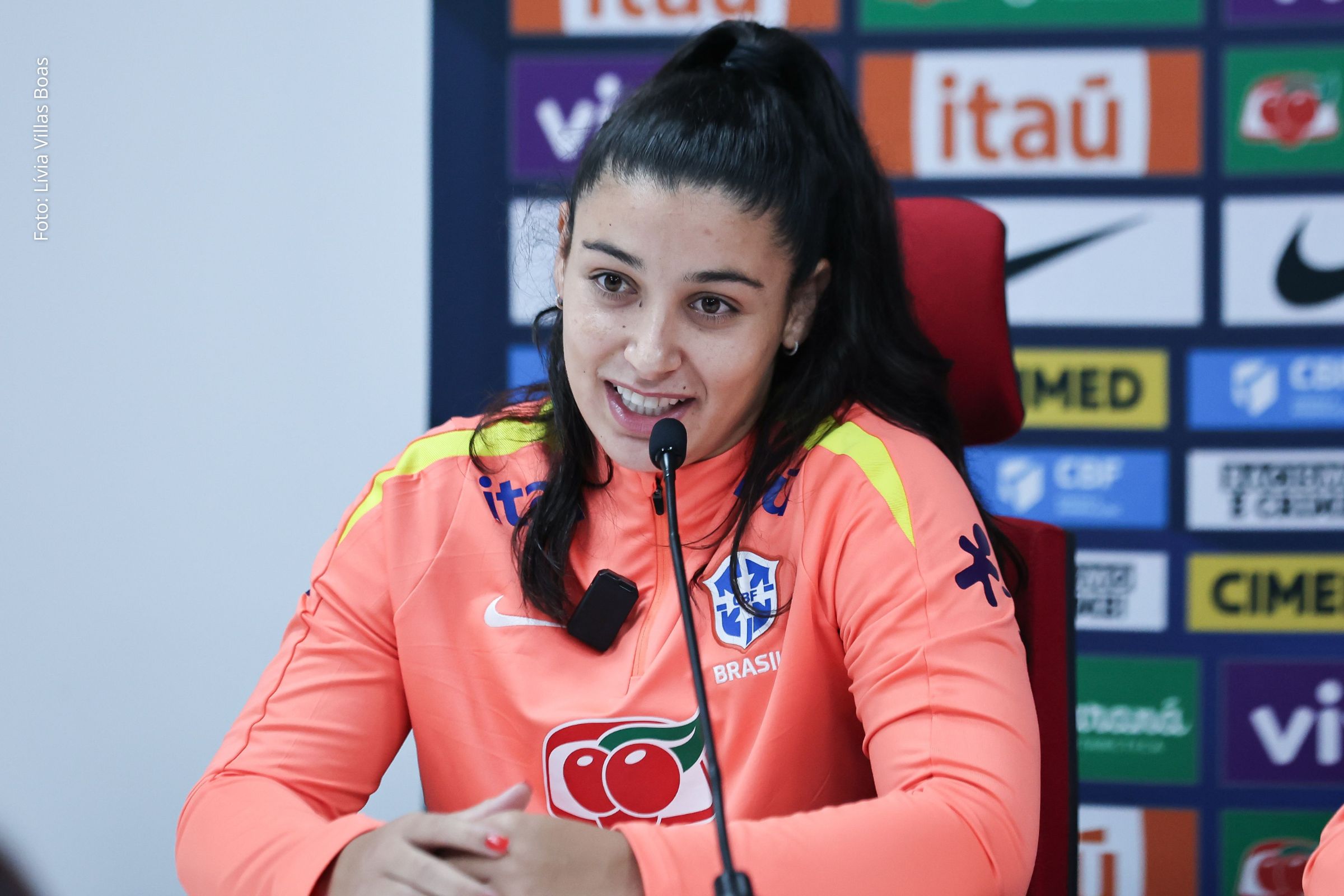 Duda Sampaio projeta segundo amistoso contra o Japão e destaca união na Seleção Brasileira Feminina