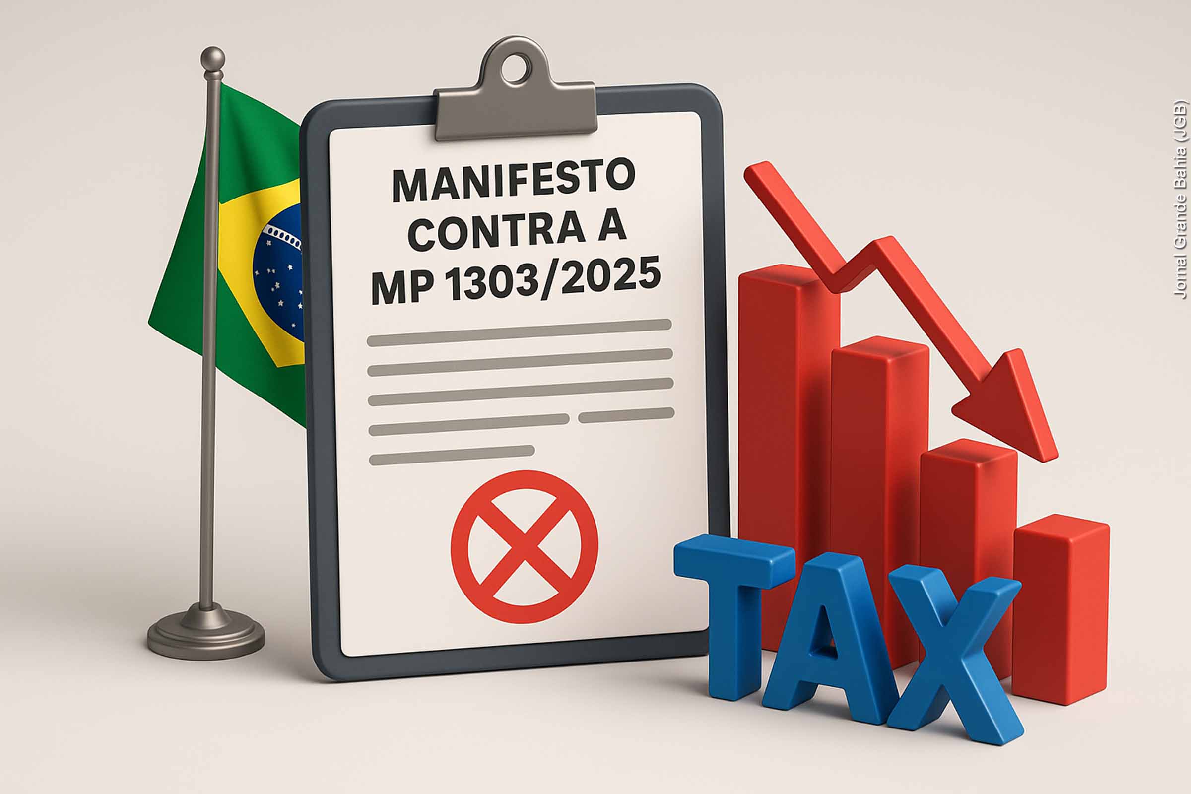 Entidades produtivas da Bahia e Frentes Parlamentares lançam manifesto contra a MP 1303/2025; Documento critica aumento de tributos e propõe pacto nacional por eficiência fiscal e inclusão produtiva
