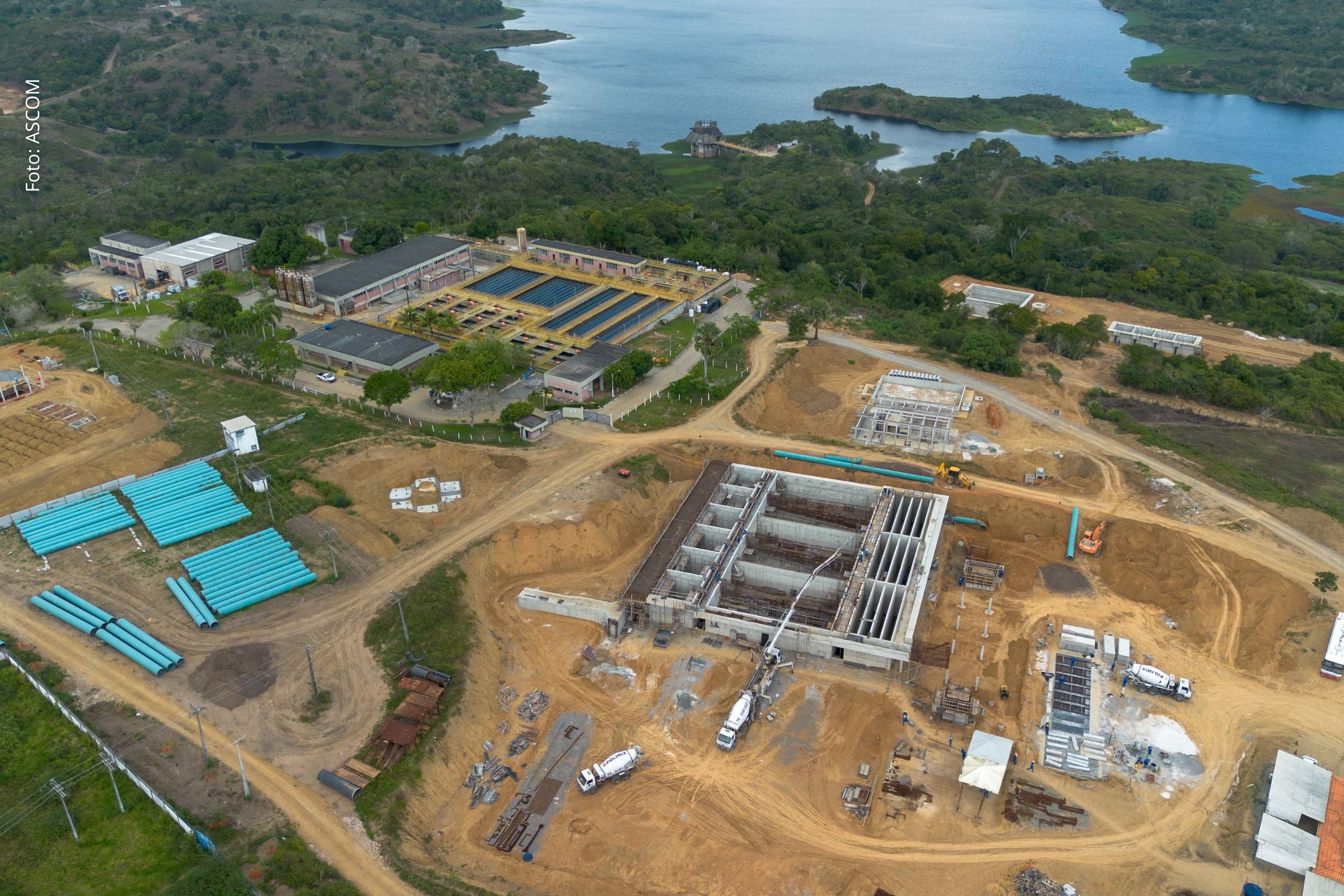 Fornecimento de água será temporariamente suspenso na quarta-feira (11/06/2025) em seis municípios baianos.