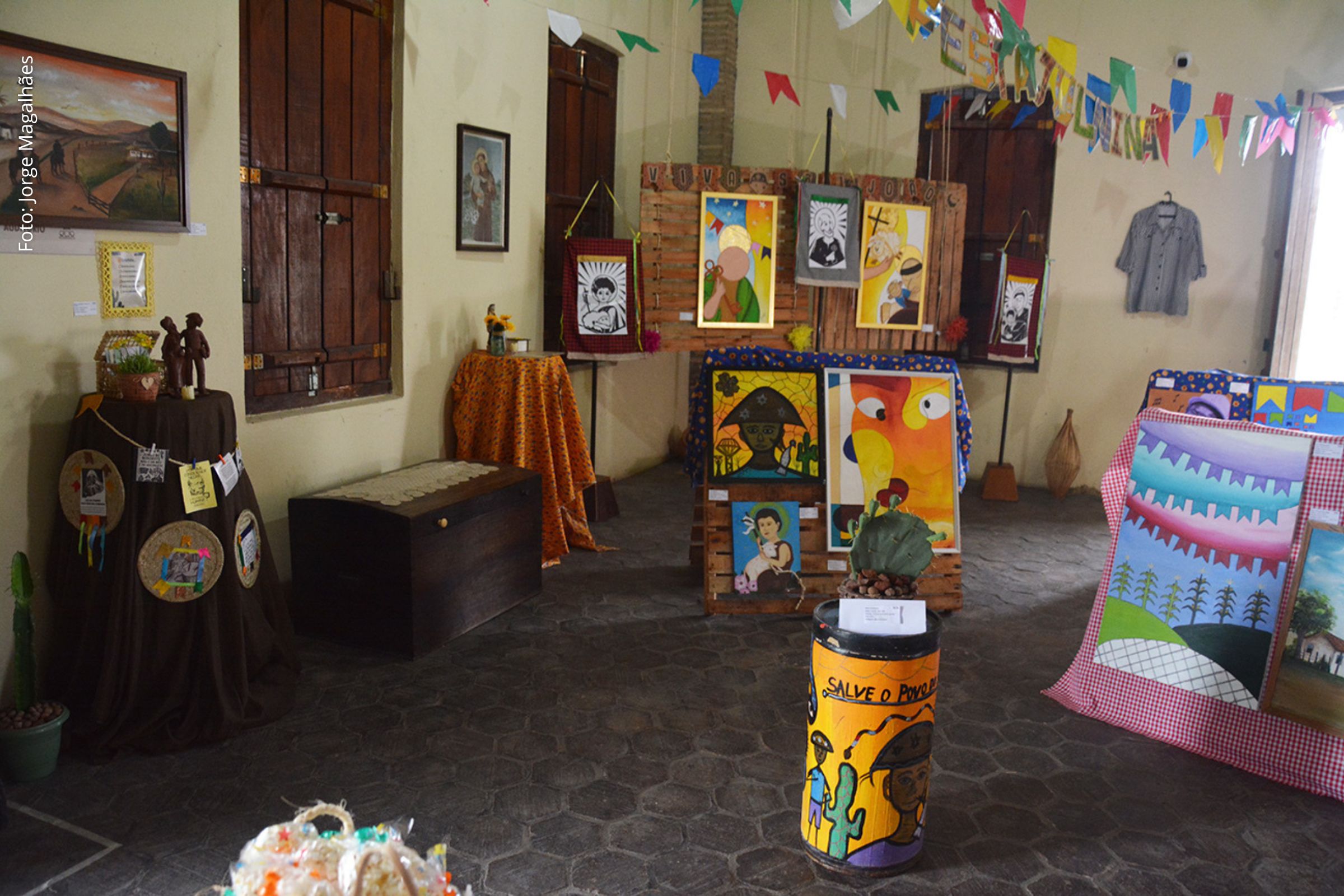 Feira de Santana: Exposição no Casarão Olhos d’Água resgata tradição dos festejos juninos