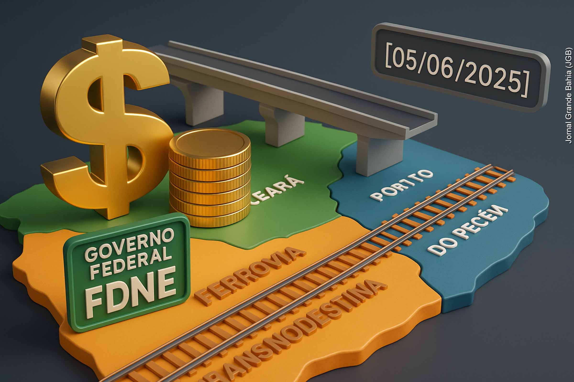 Governo Lula inicia novo lote da Transnordestina com R$ 1 bilhão do FDNE