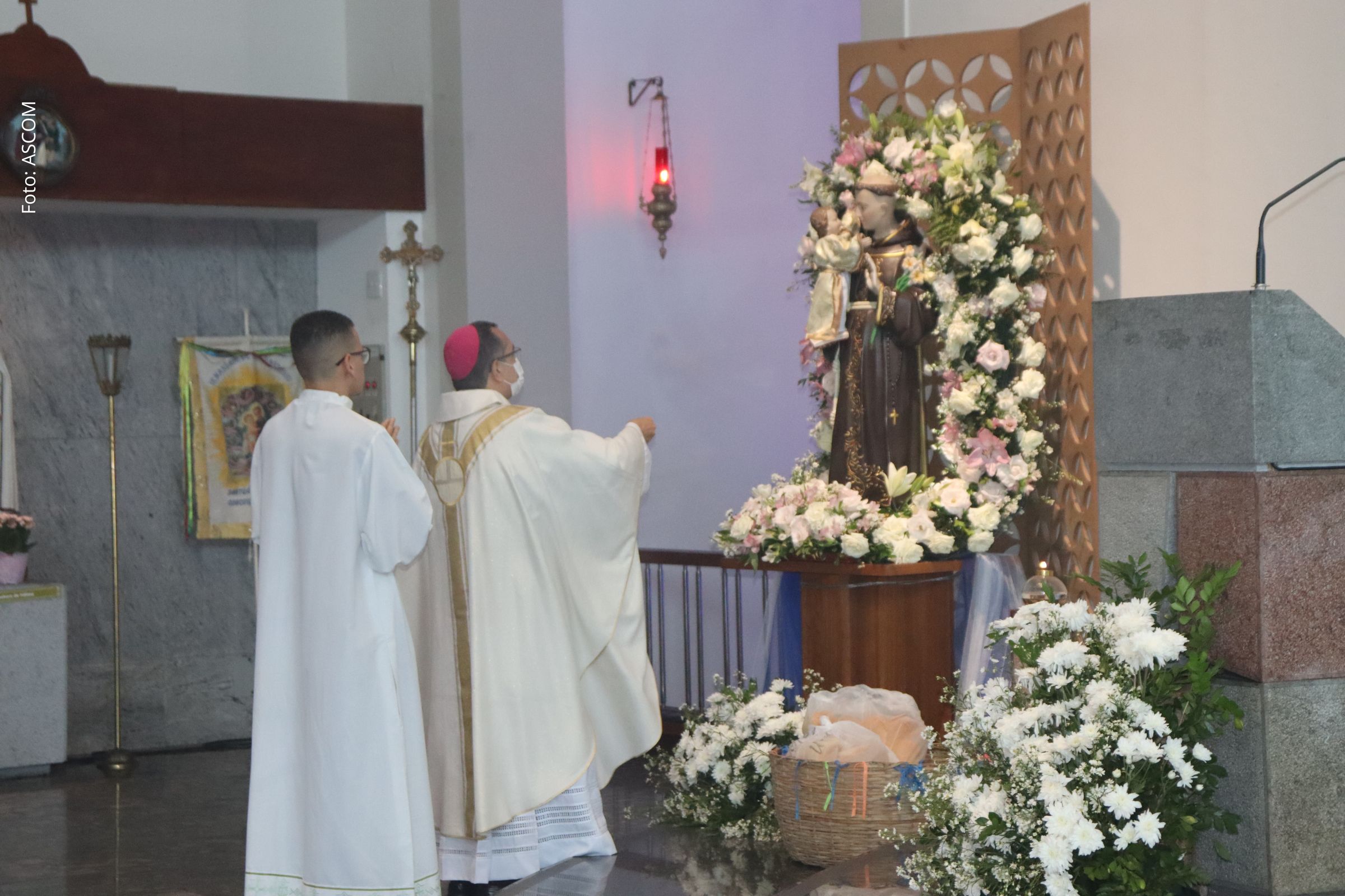 Celebração acontece nesta sexta-feira (13/06/2025) com programação religiosa e atividades culturais no local.
