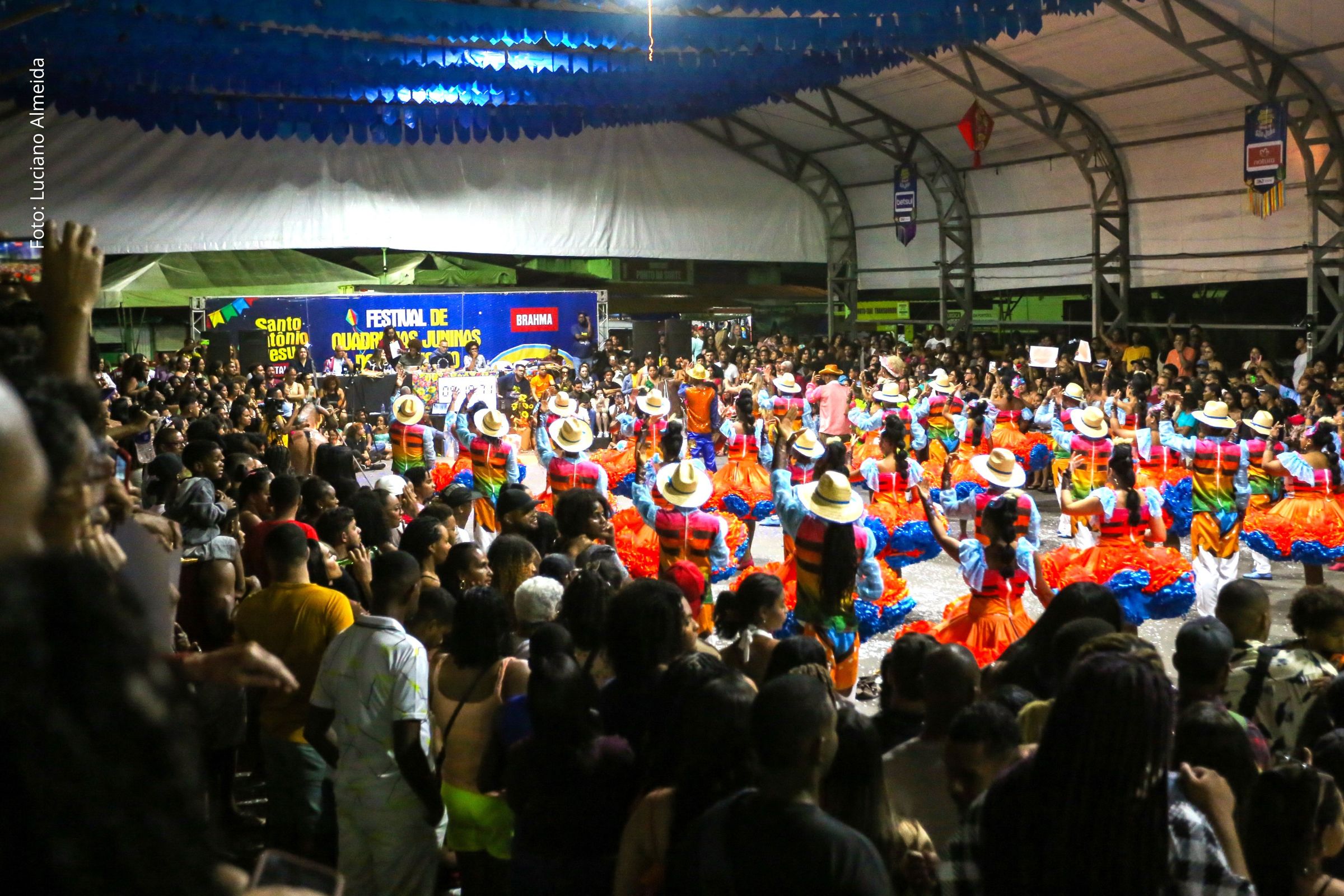 Competição junina regional premia as melhores quadrilhas da Bahia no domingo (08/06/2025).