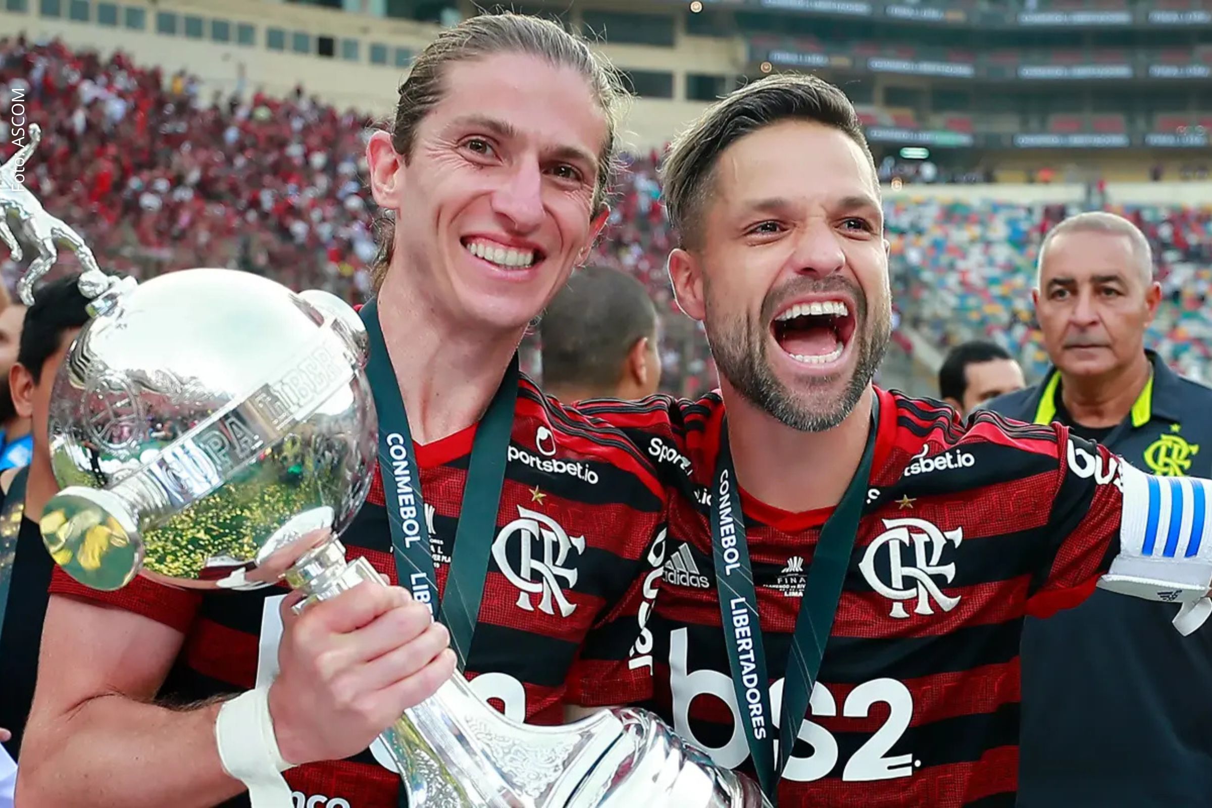Diego Ribas destaca experiência de Filipe Luís e Jorginho como diferencial do Flamengo no Mundial de Clubes