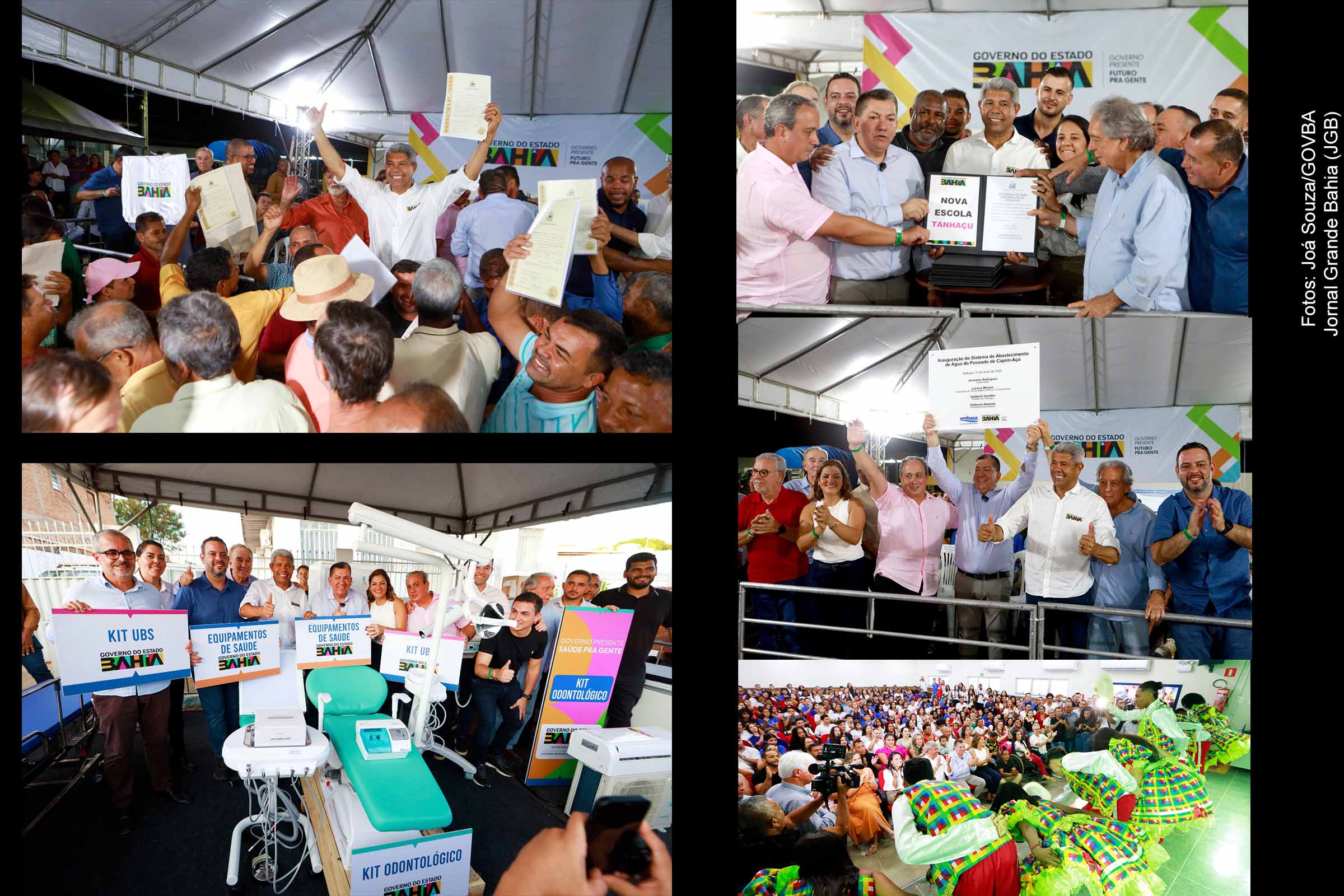 Investimentos estaduais fortalecem infraestrutura educacional, urbana e rural no Sudoeste baiano.