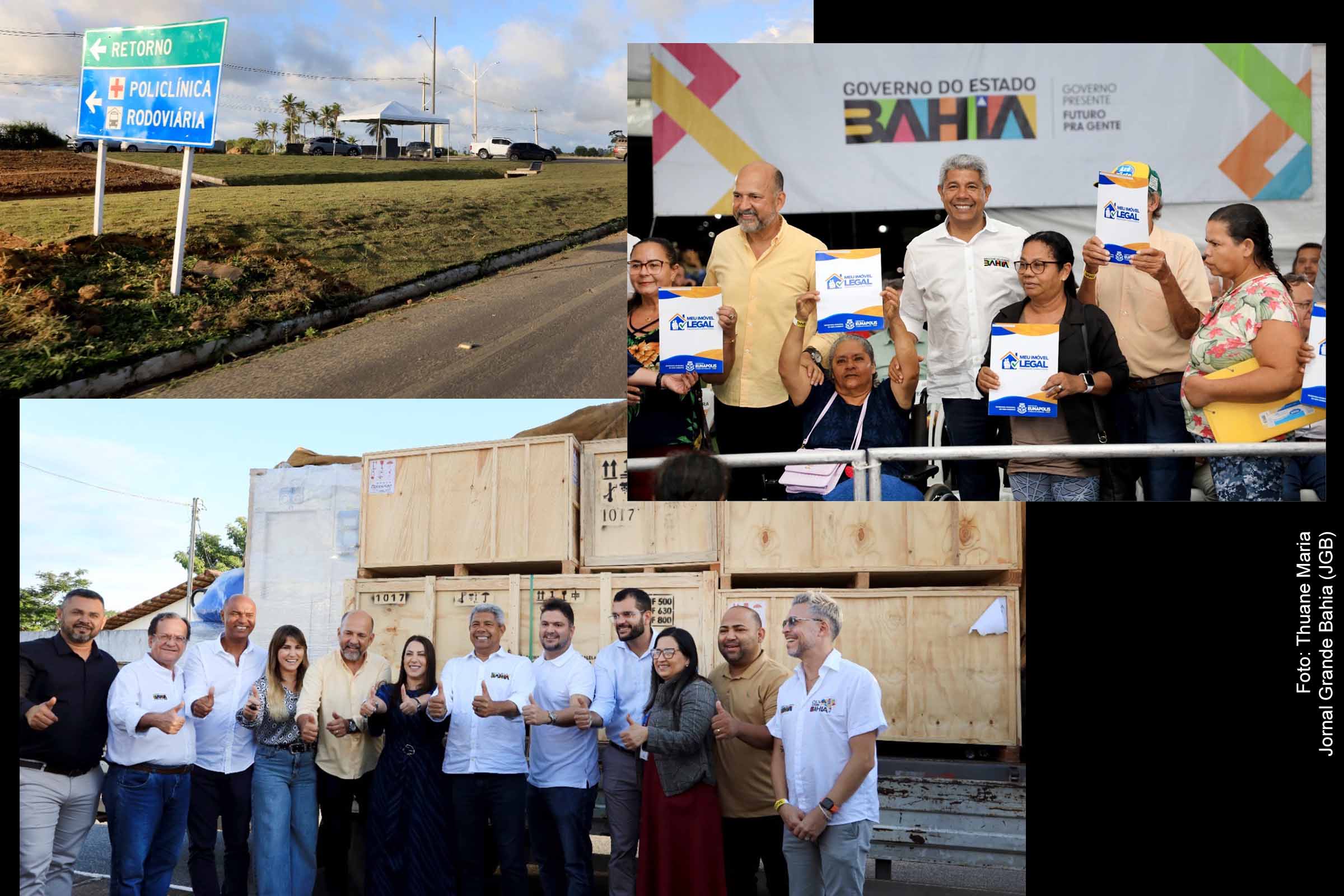 Governador Jerônimo Rodrigues entrega obras e anuncia novos investimentos em Eunápolis nas áreas de saúde, habitação e infraestrutura