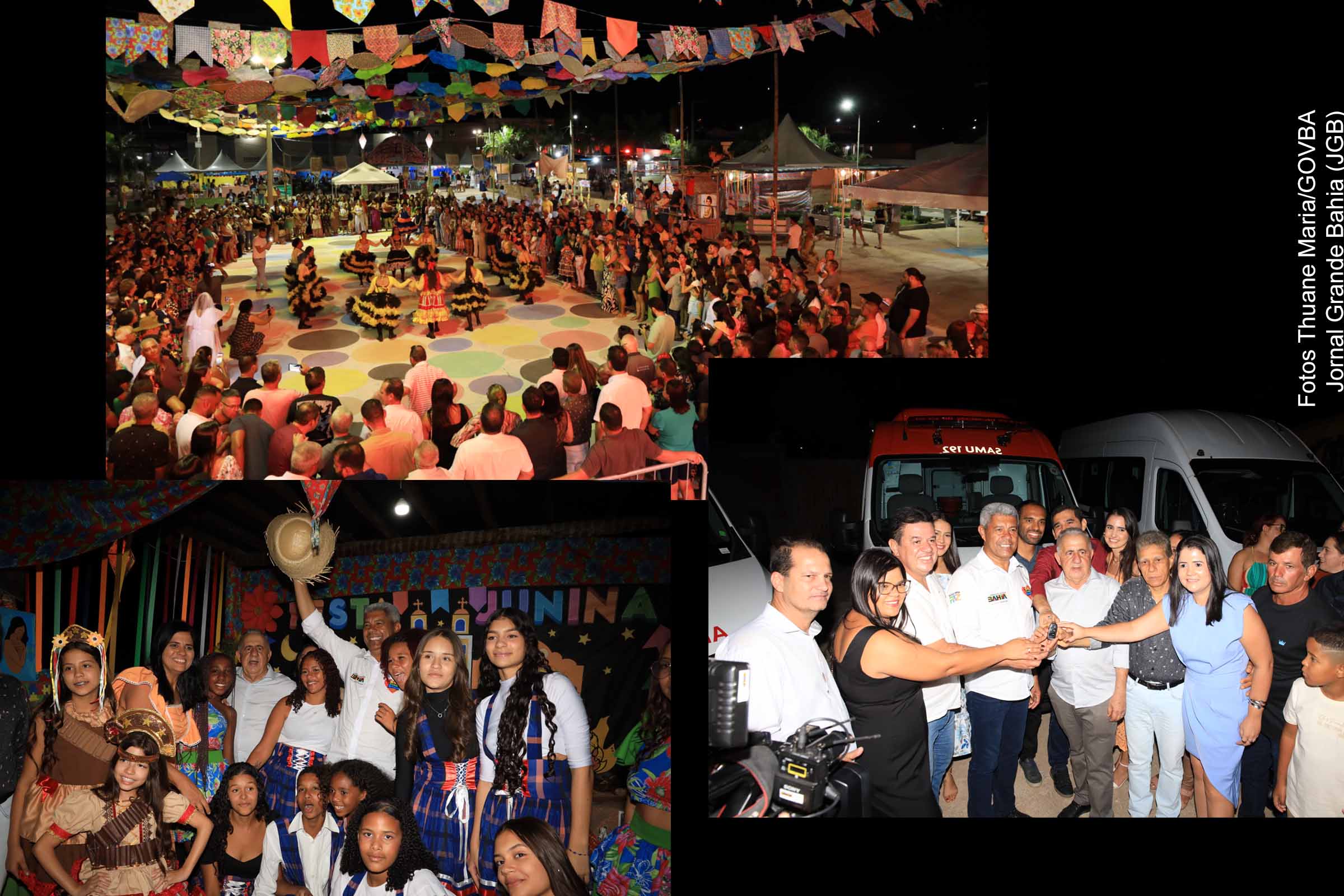 O governador Jerônimo Rodrigues participou no sábado (21/06/2025) da abertura do São João de Jussiape, na Chapada Diamantina. O evento, apoiado pelo Governo da Bahia, integra o calendário junino de quase 300 municípios, com investimento em infraestrutura, segurança e cultura. A celebração fortalece a tradição popular, promove o turismo e contribui com o desenvolvimento econômico da região.