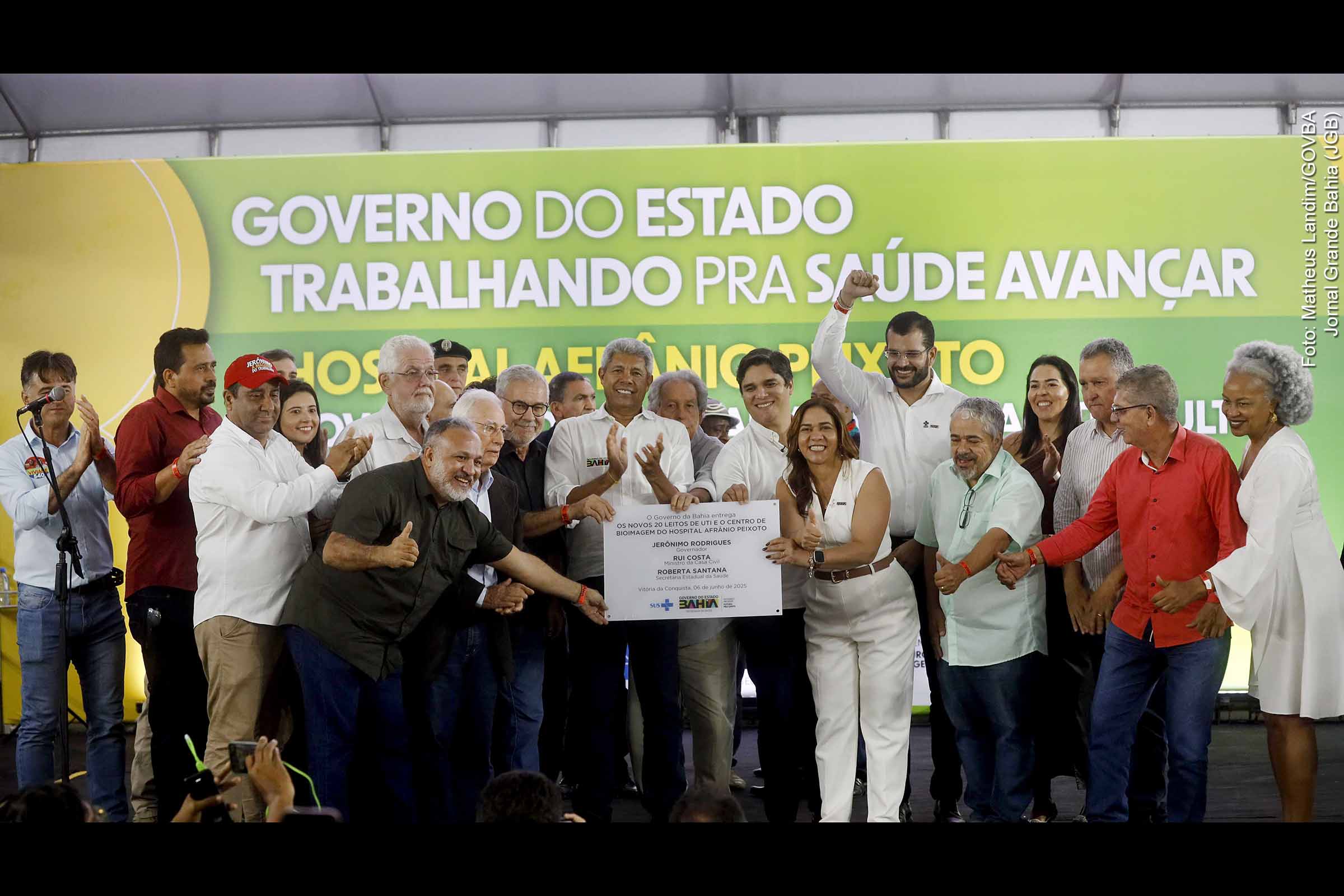 Governador Jerônimo amplia investimentos em Vitória da Conquista com foco em saúde, segurança pública e desenvolvimento rural; Ministro Rui Costa apoia iniciativa