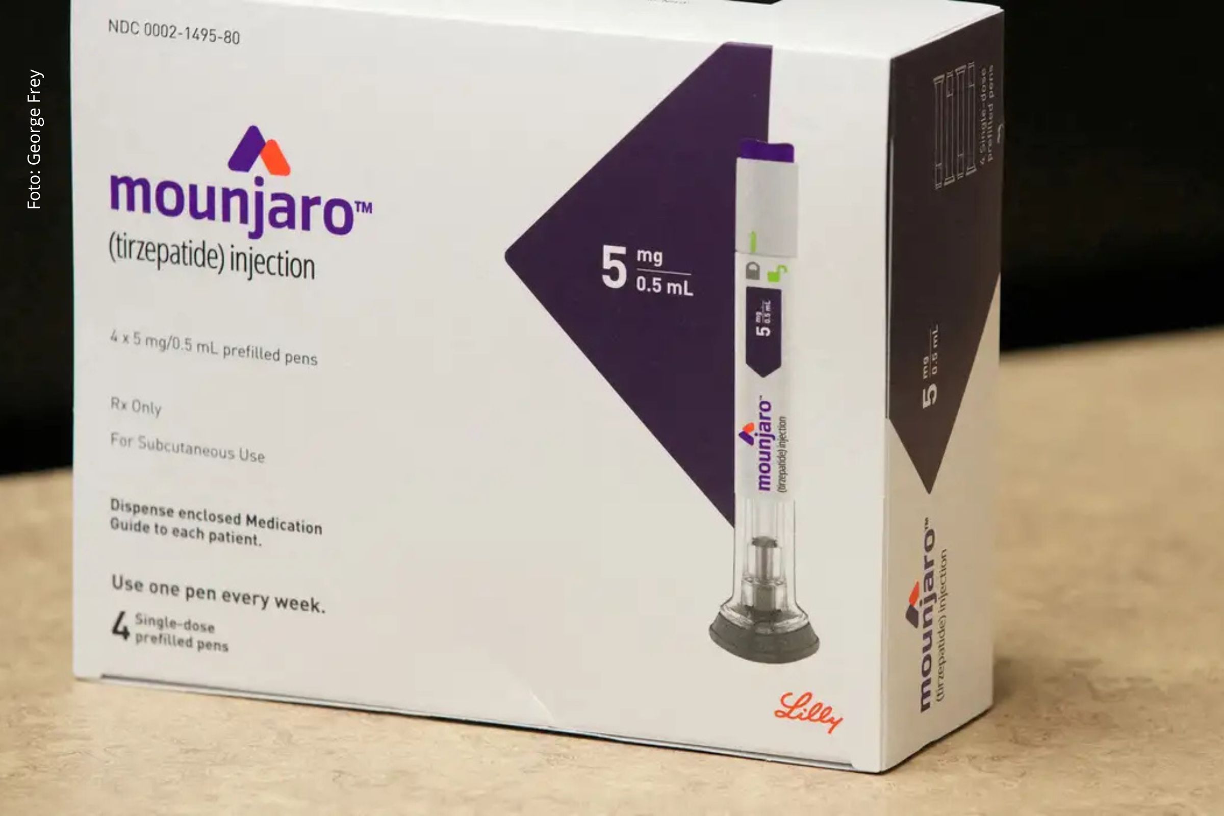 Medicação da farmacêutica Lilly poderá ser prescrita para perda de peso em pessoas sem diabetes.