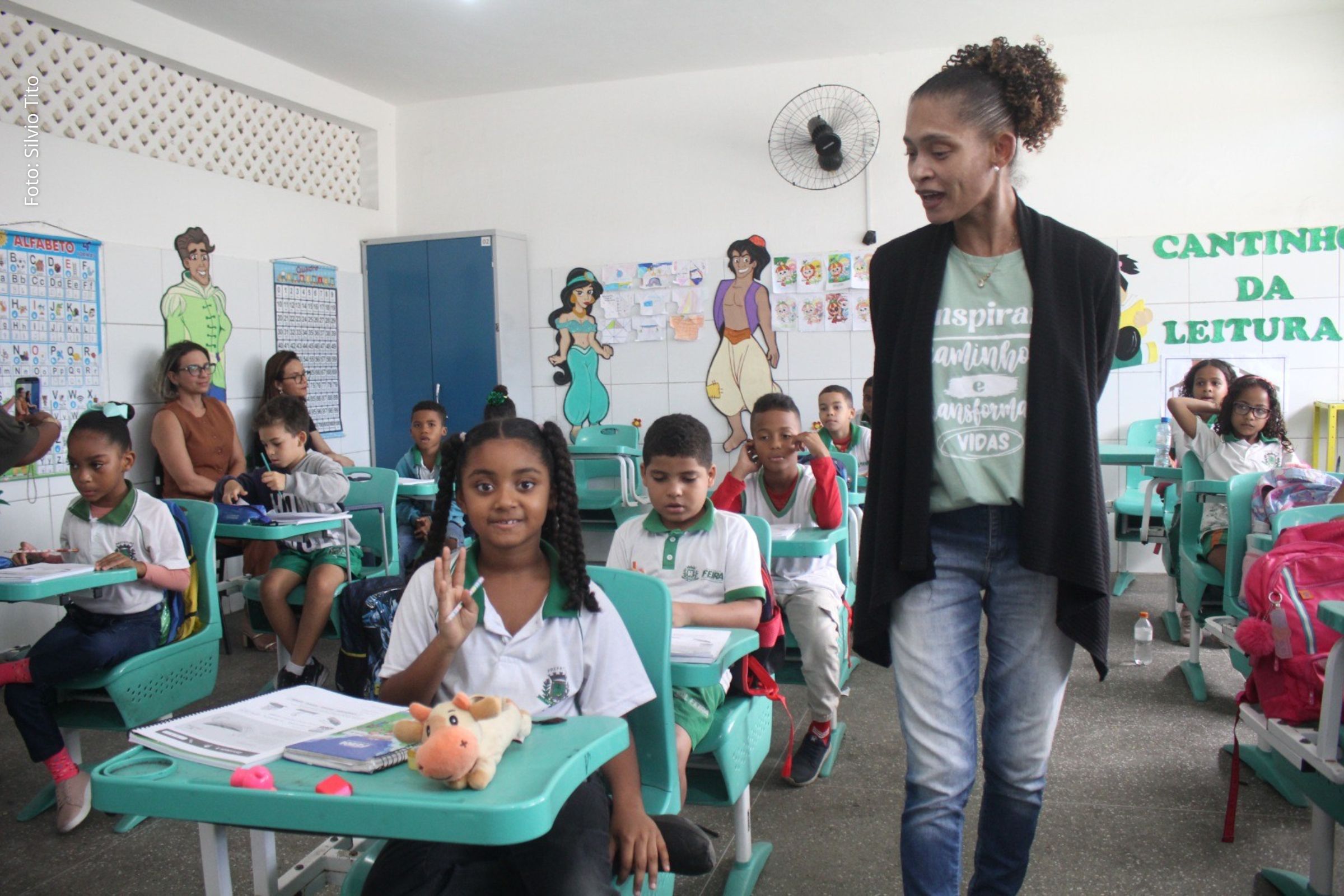Ação integra acompanhamento pedagógico para fortalecimento da alfabetização e melhoria dos indicadores educacionais.