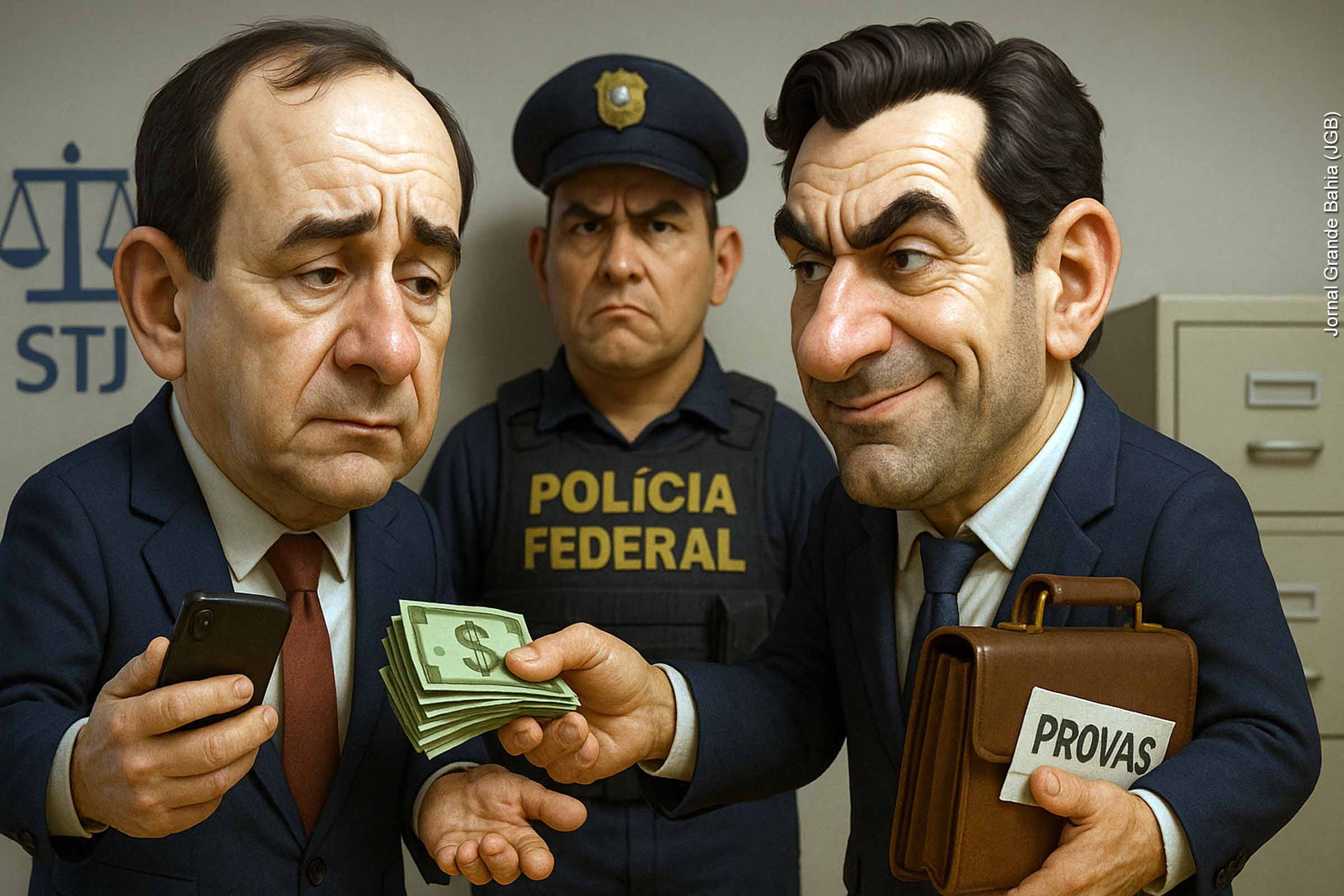 PF identifica relação de confiança entre ex-servidor do STJ e lobista investigado por venda de decisões