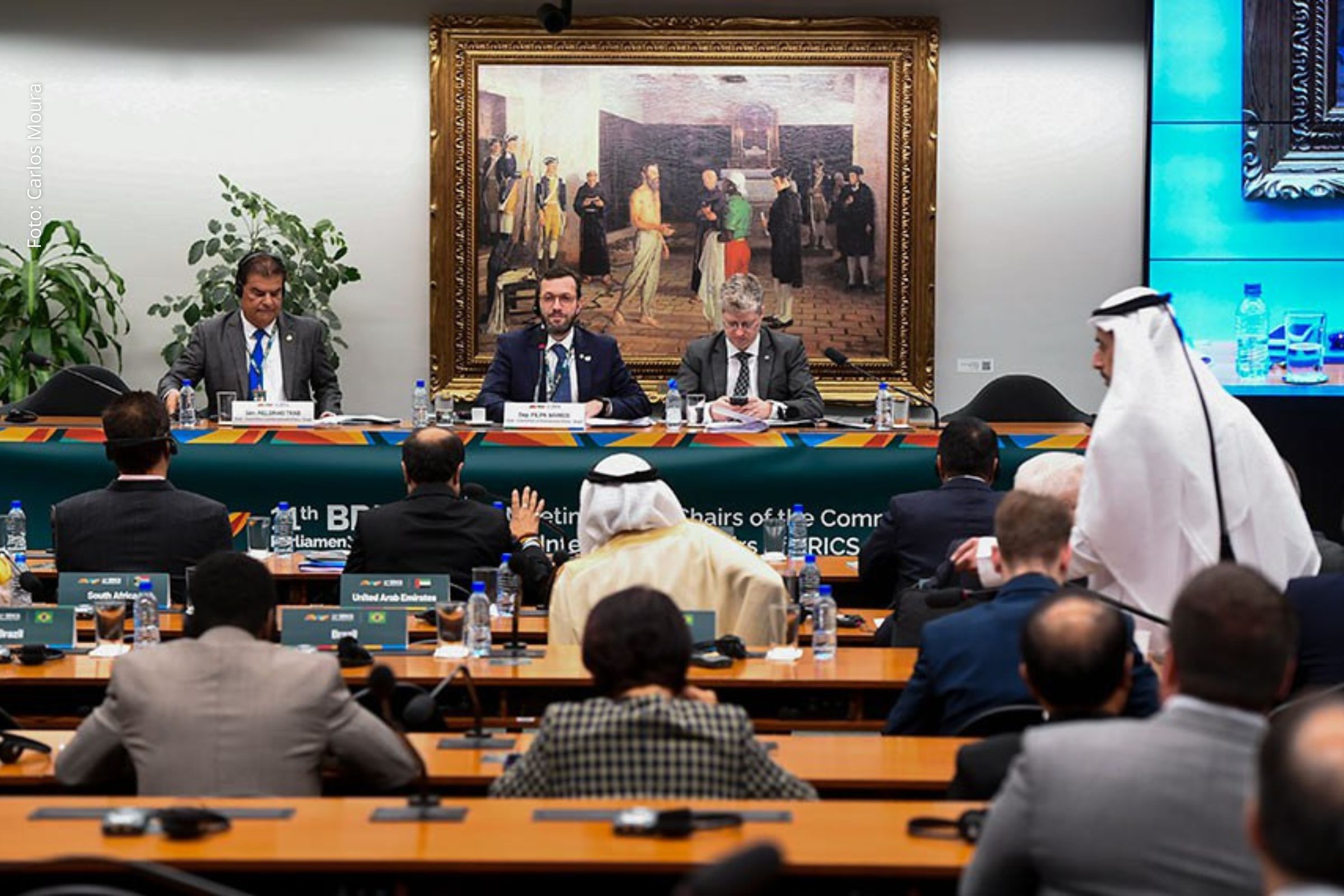 Parlamentares do BRICS debatem estratégias para desenvolvimento sustentável e fortalecimento financeiro