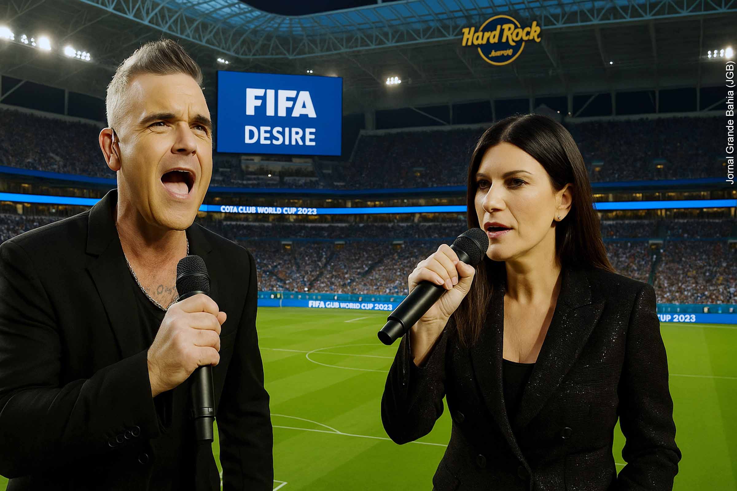 Robbie Williams é confirmado como Embaixador Musical da FIFA para a Copa do Mundo de Clubes 2025.