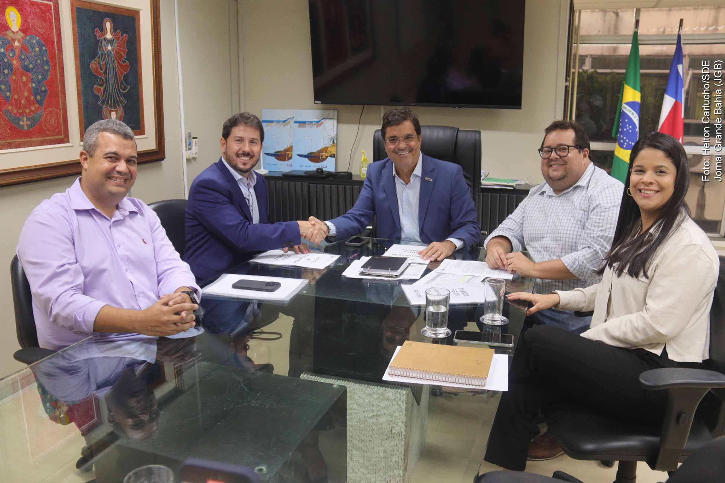 SDE e ADISAJ firmam acordo de cooperação para gestão do Distrito Industrial de Santo Antônio de Jesus