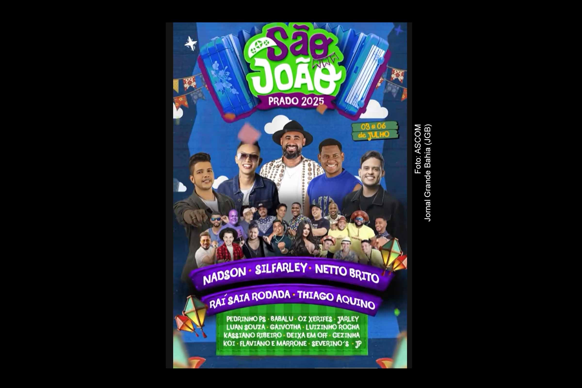 Programação reúne grandes nomes do forró e aposta em segurança, turismo e tradição.