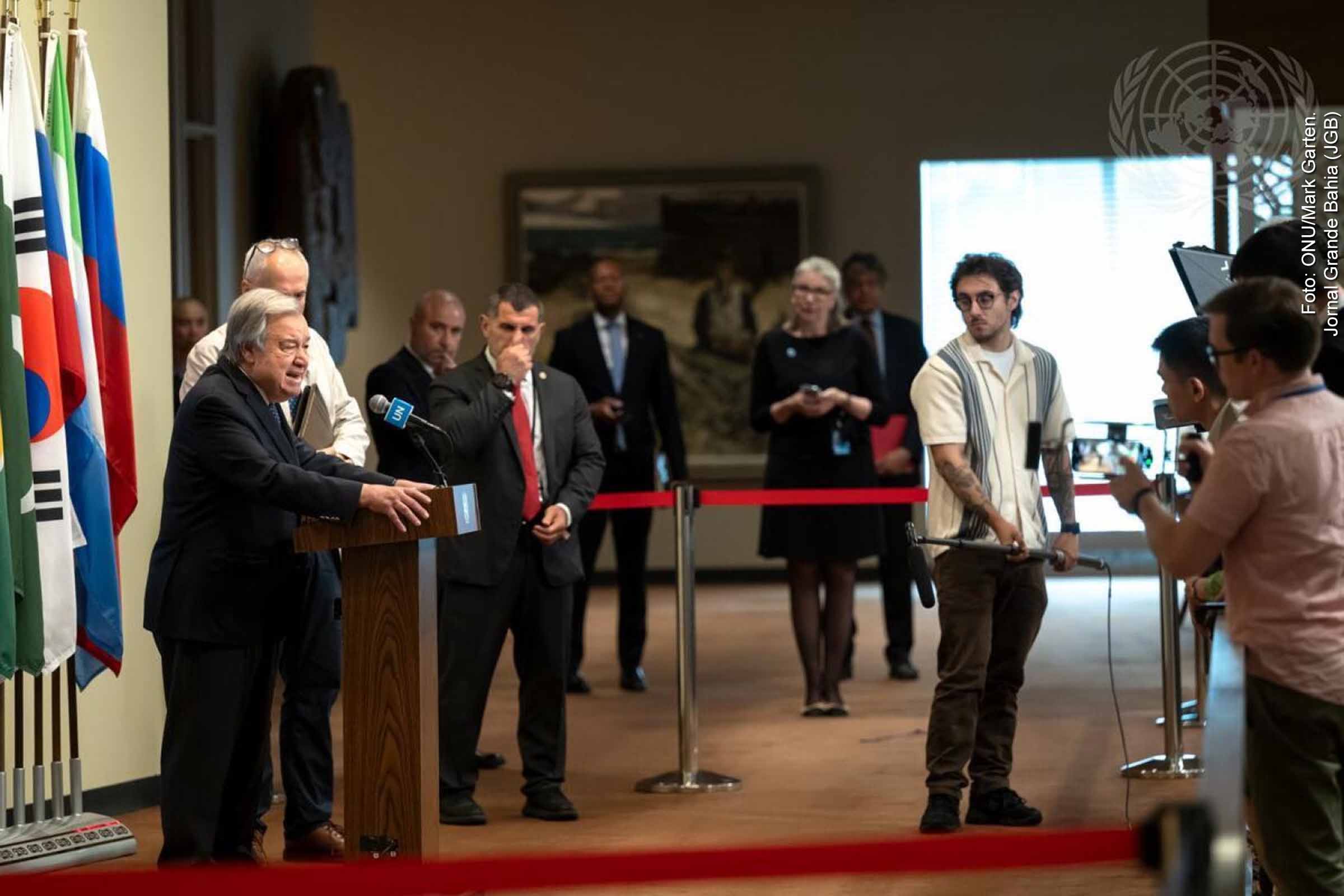 Em pronunciamento nesta quinta-feira (05/06/2025), o secretário-geral da ONU, António Guterres, lamentou a morte de 168 funcionários em 2024, com destaque para os 126 mortos em Gaza — maior número já registrado na história da organização.