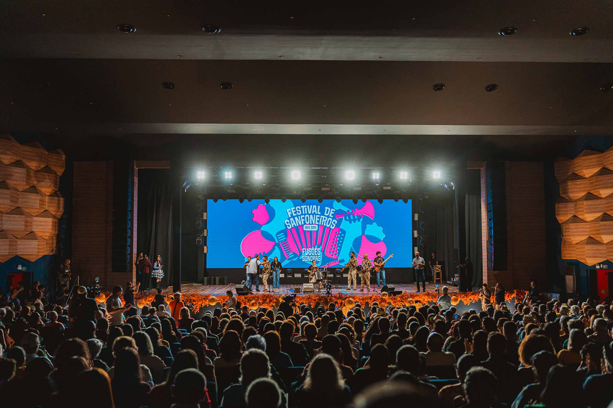 TVE Bahia transmite edição 2025 do Festival de Sanfoneiros de Feira de Santana com apresentações de músicos de todo o país