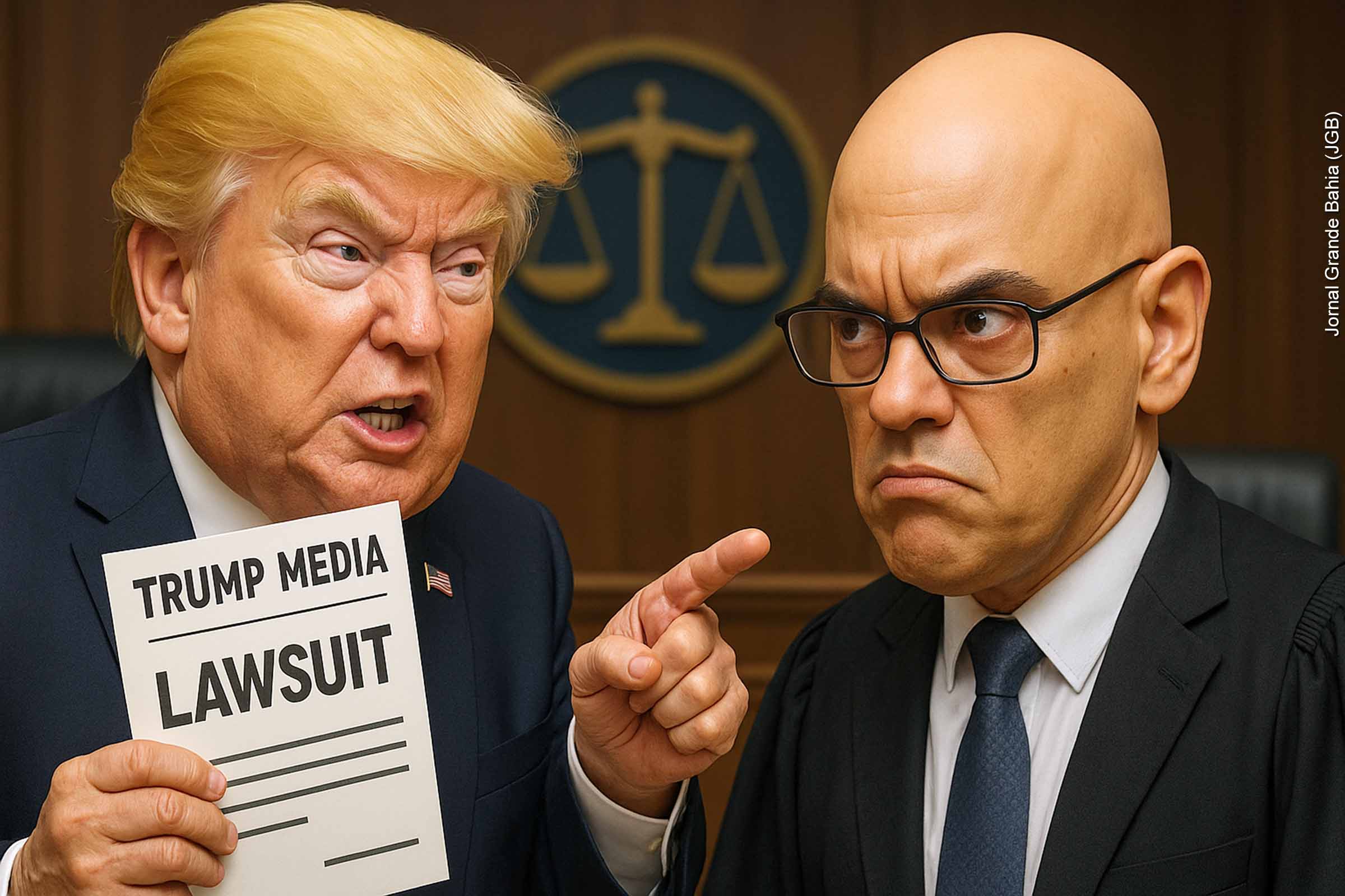 Violação à Liberdade de Expressão: Trump Media processa Alexandre de Moraes nos EUA e contesta imunidade do ministro do STF por bloqueios de redes sociais