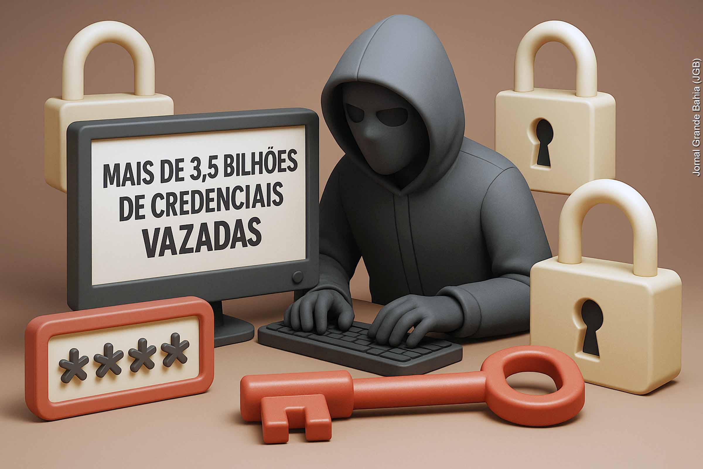 Vazamentos expõem falhas na segurança digital e colocam bilhões de credenciais em risco na web