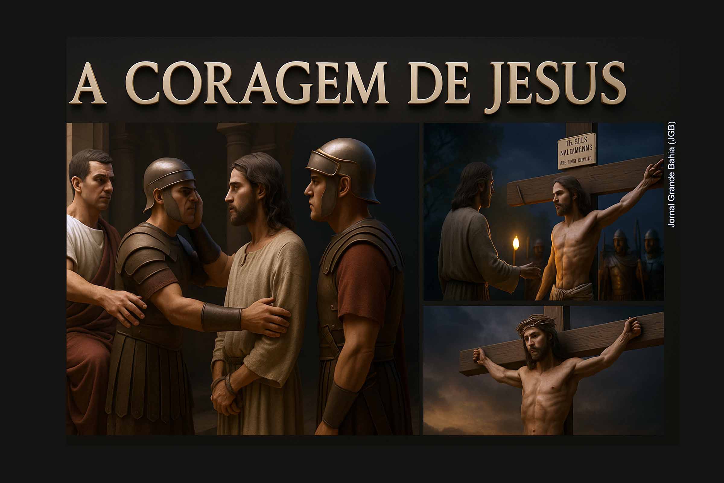 A coragem de Jesus diante da injustiça; Confira análise de Joseval Carneiro
