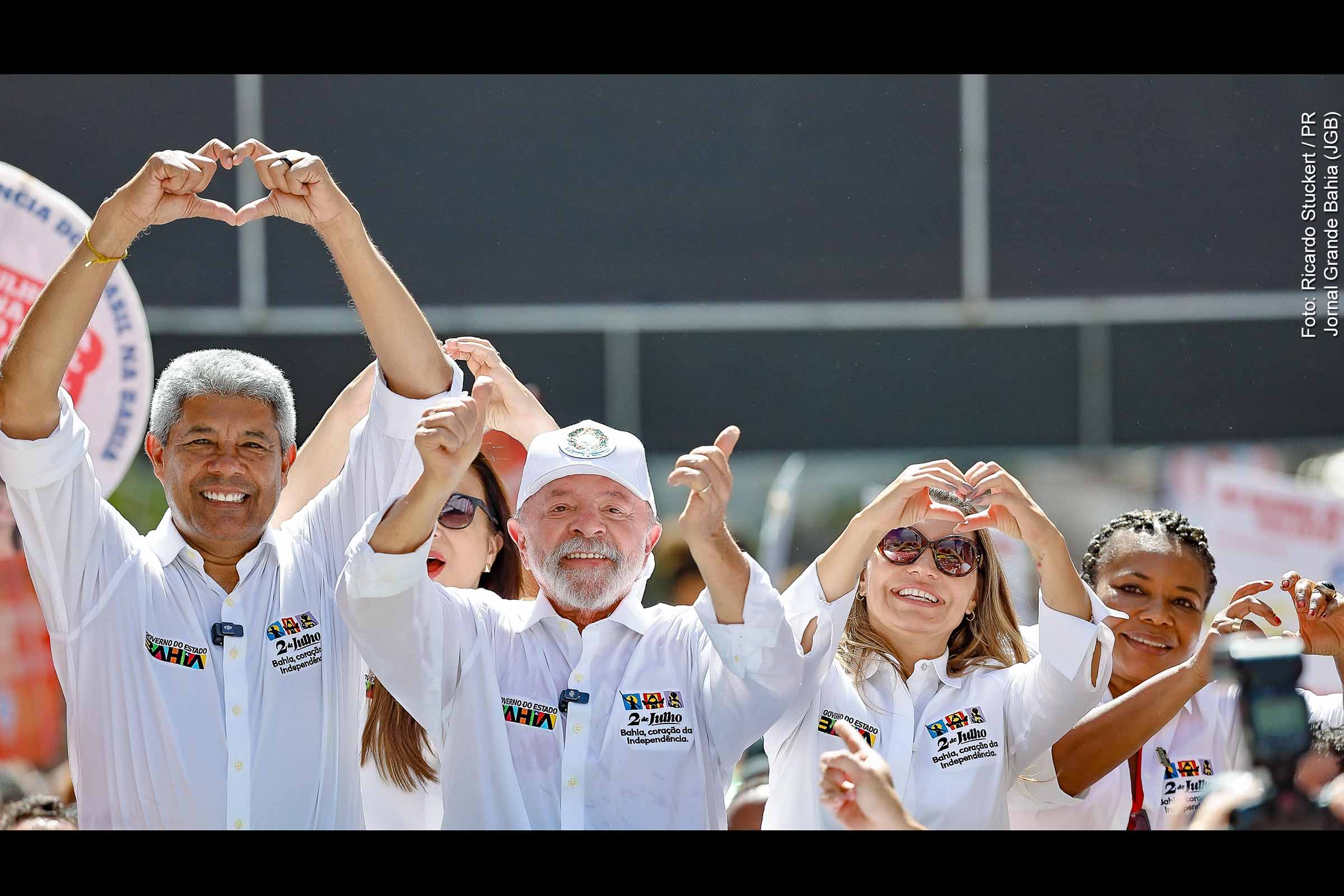 Bahia celebra 202 anos da Independência com cortejo cívico e presença do presidente Lula e do governador Jerônimo Rodrigues